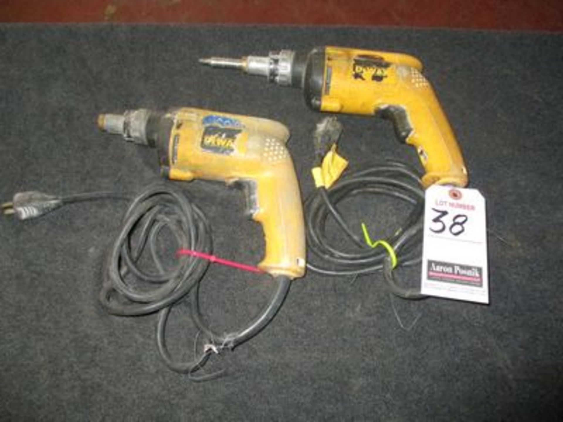 DEWALT ELEC. VSR DRYWALL SCREWDRIVERS