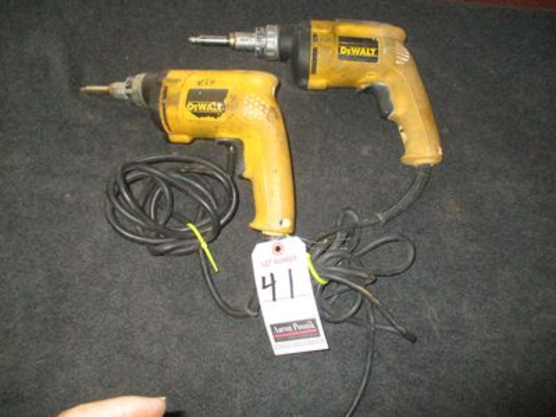 DEWALT ELEC. VSR DRYWALL SCREWDRIVERS