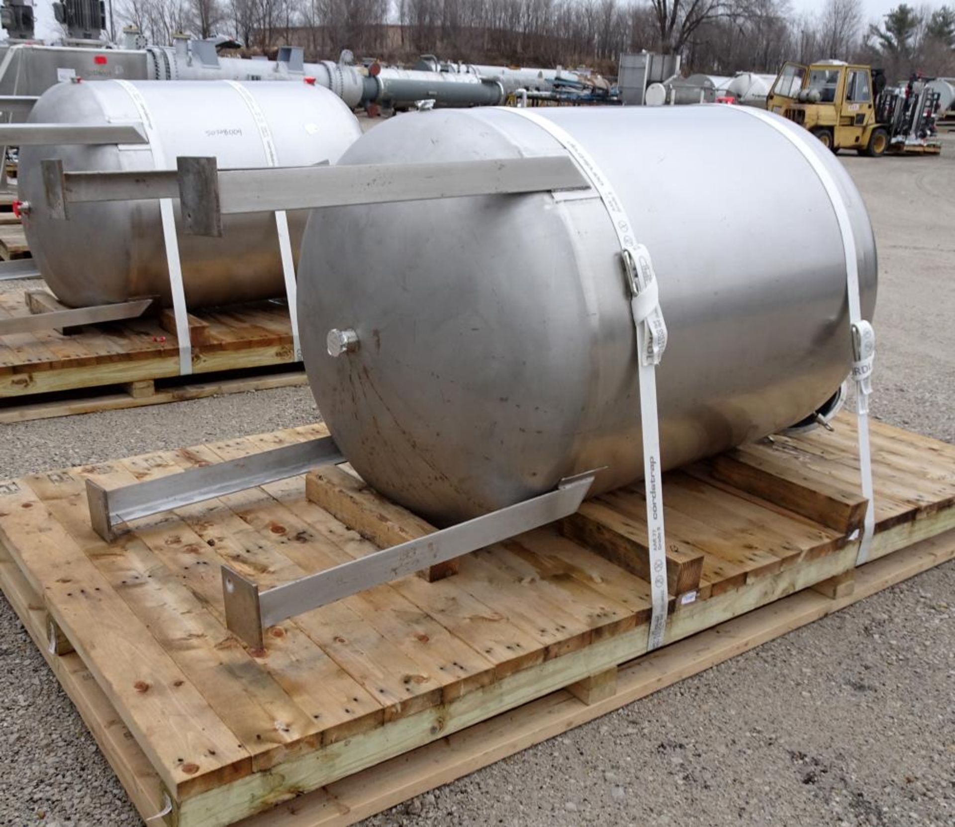 Used- Mix Tank, Approximate 350 Gallon w/ top entering agitator with saw tooth blade - Bild 5 aus 17