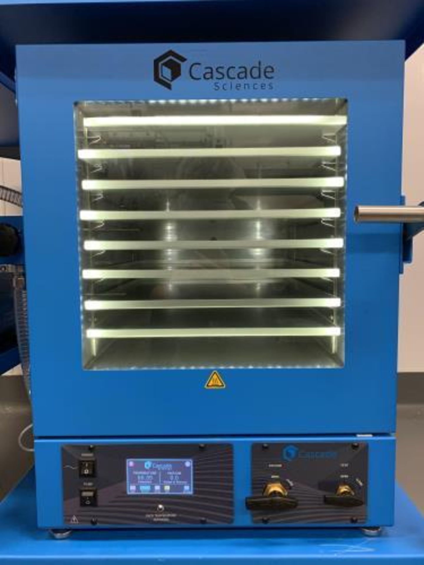 Used- Cascade Sciences Double Up Vacuum Oven Package. (2) Model CVO-5 Vacuum Ovens. - Image 6 of 14