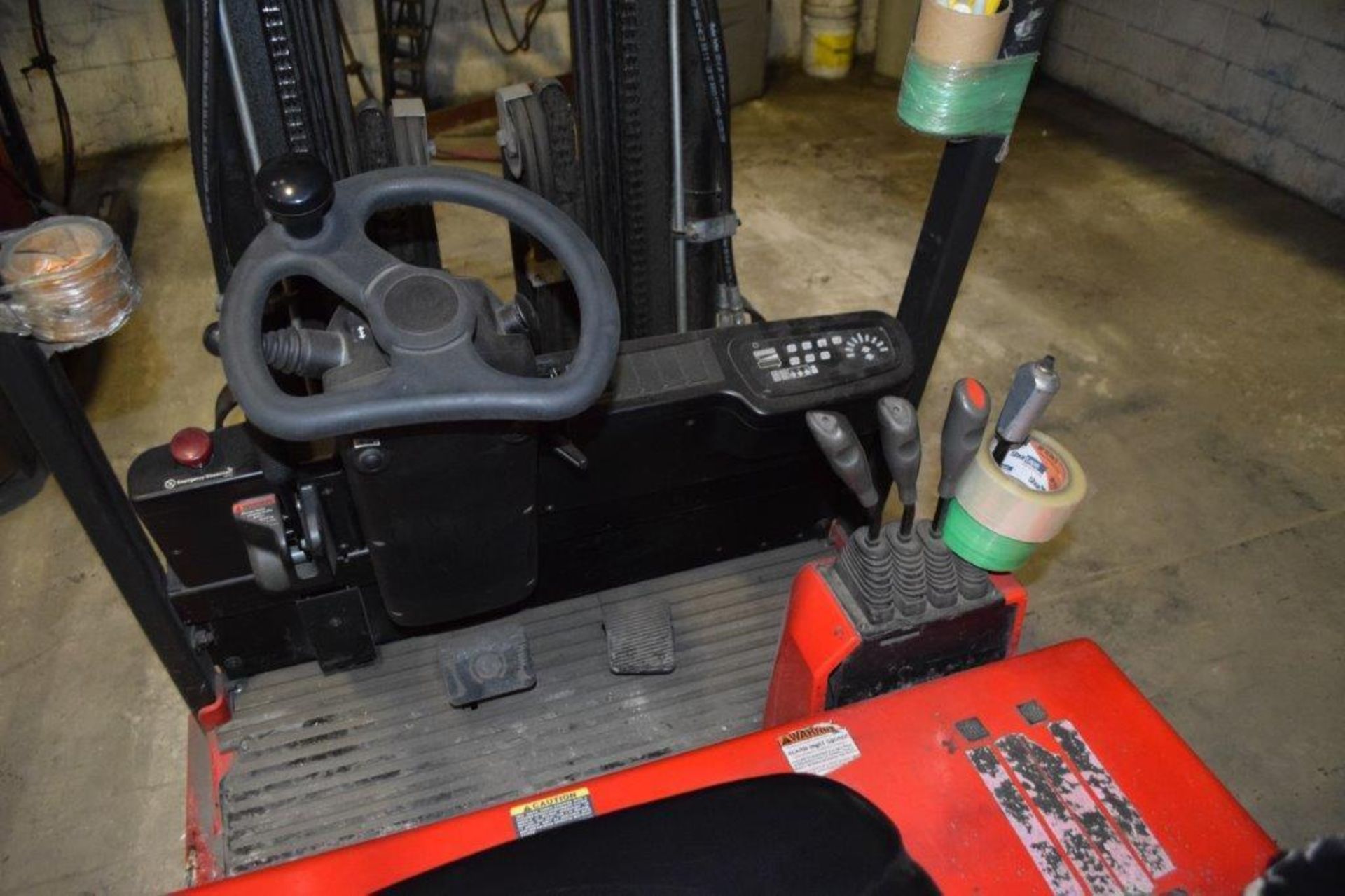 (1) Raymond Sit Down Electric Forklift, Model 445-C40TT, Serial# 445-13-11459. - Image 7 of 9