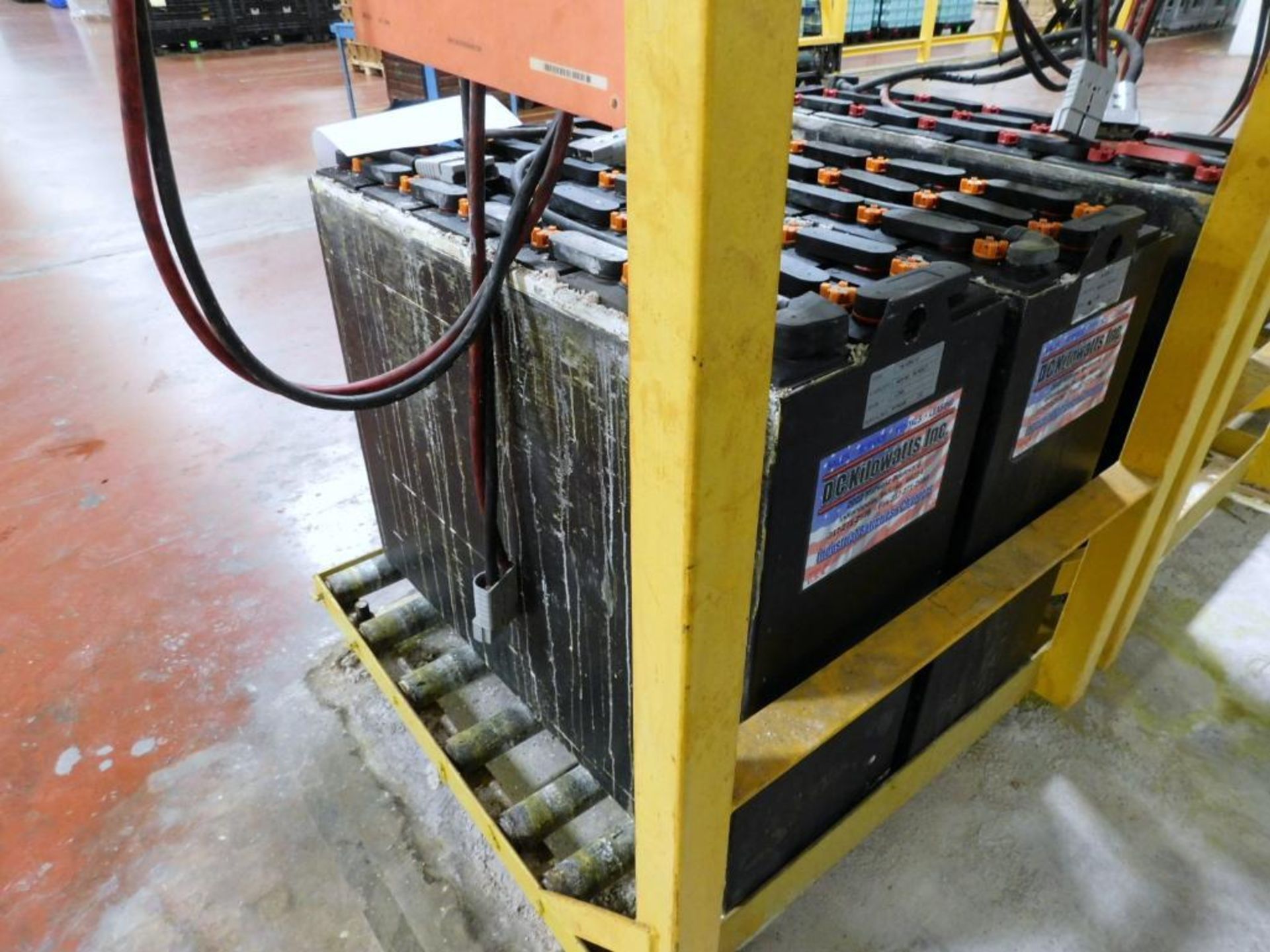 DC Kilowatts Inc. 36 Volt Forklift Battery, Type 18-125V-11, Serial # R-70205 J15. (REPORTED - Image 2 of 3