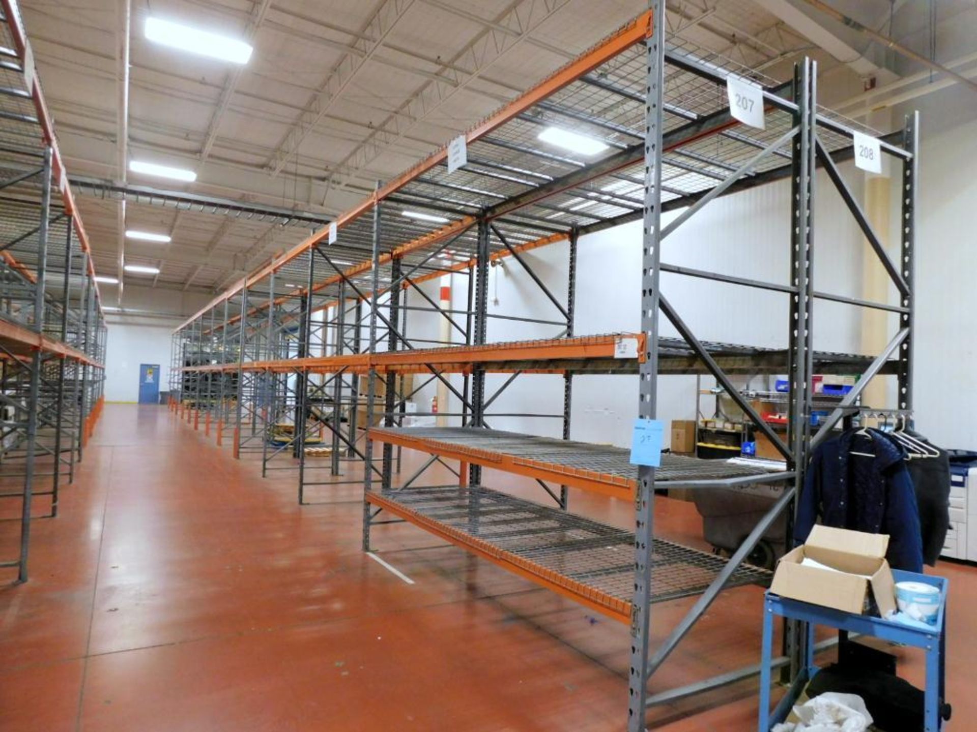 (22) Sections of Pallet Racking, Approximate 8' x 4' x 12', and (2) Sections Approximate 12' x 4' x