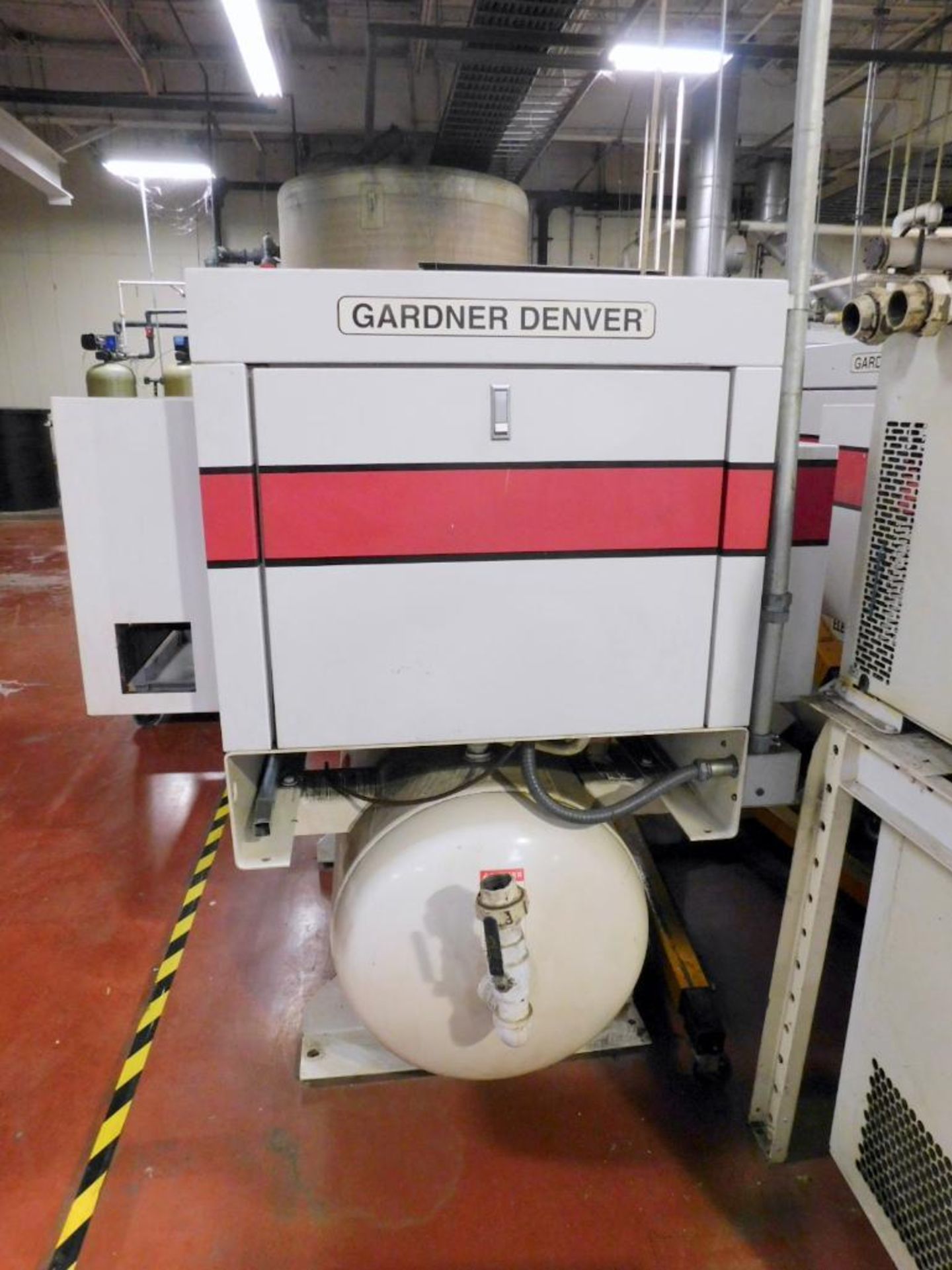 30 HP Gardner Denver, Model EBE99N Electra-Screw Rotary Screw Air Compressor, 100 PSIG, 5,537 Total - Image 3 of 7