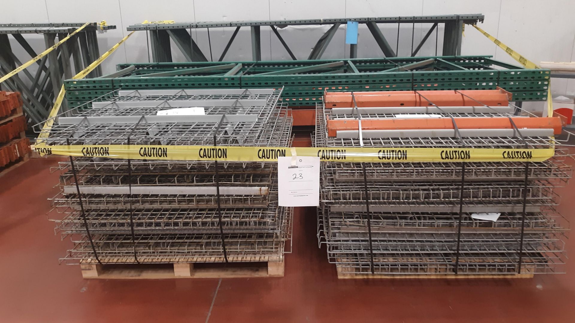 (12) Sections of Pallet Racking, Approximate 8' x 4' x 12'. (NO CONTENTS) - Image 3 of 3