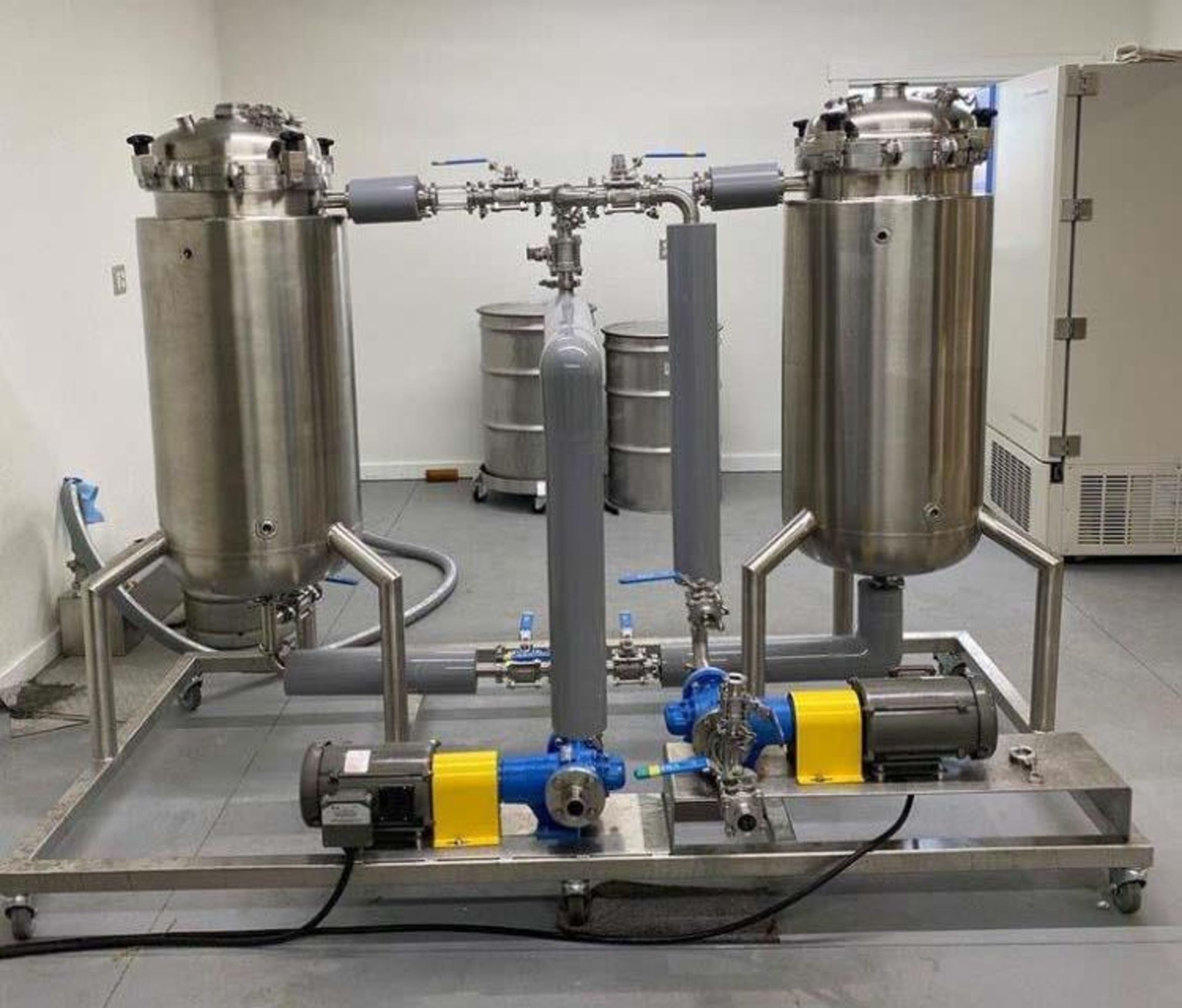 Pinnacle Stainless Alcohol Extraction Skid
