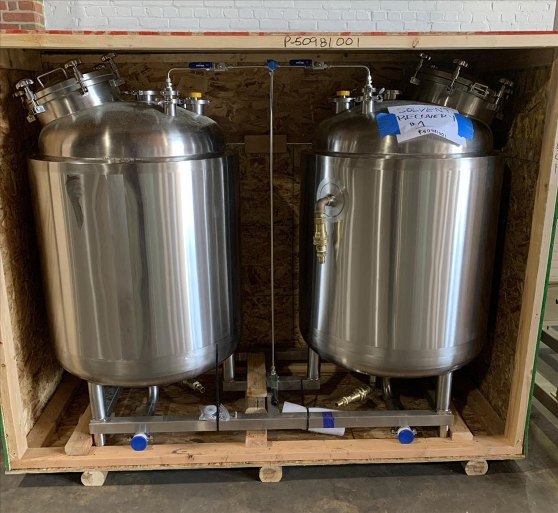 New In Crates - Eden Labs LLC Industrial 500 Gallon Performance Solvent Recovery System - Image 10 of 152