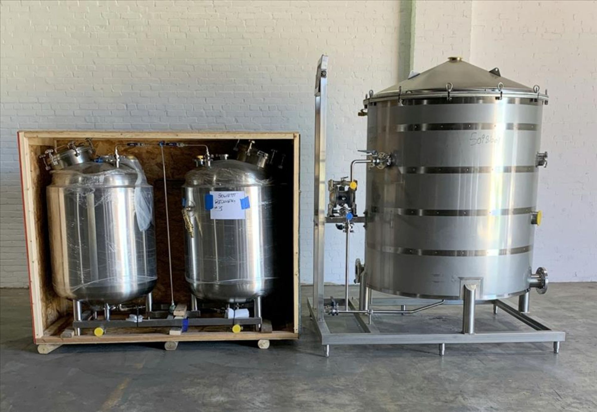 New In Crates - Eden Labs LLC Industrial 500 Gallon Performance Solvent Recovery System - Image 17 of 152