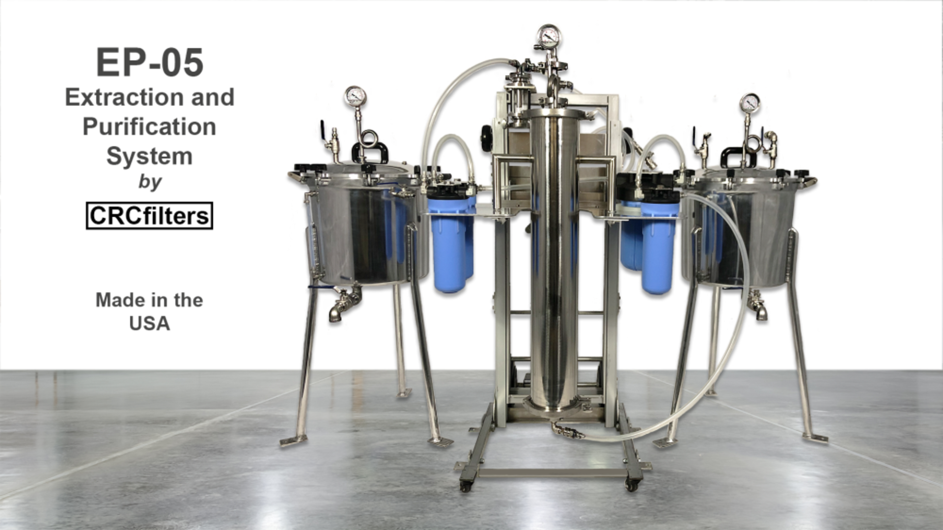 Essential Innovations CRC Fiters EP-05 Ethanol Extraction & Purification System - Image 3 of 5