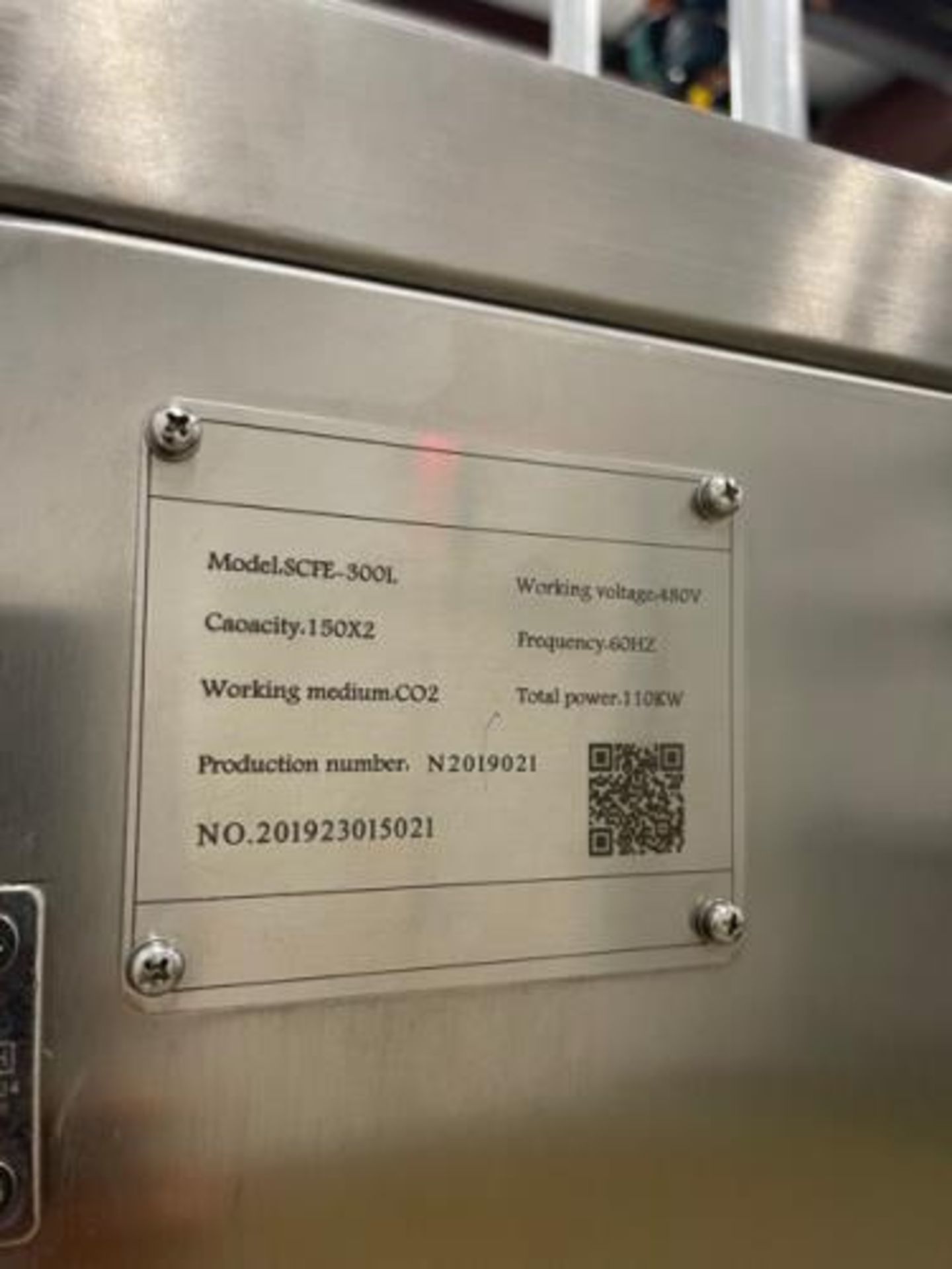 UNUSED Shanghai Better Industry Co. Supercritical CO2 Machine - Image 13 of 13