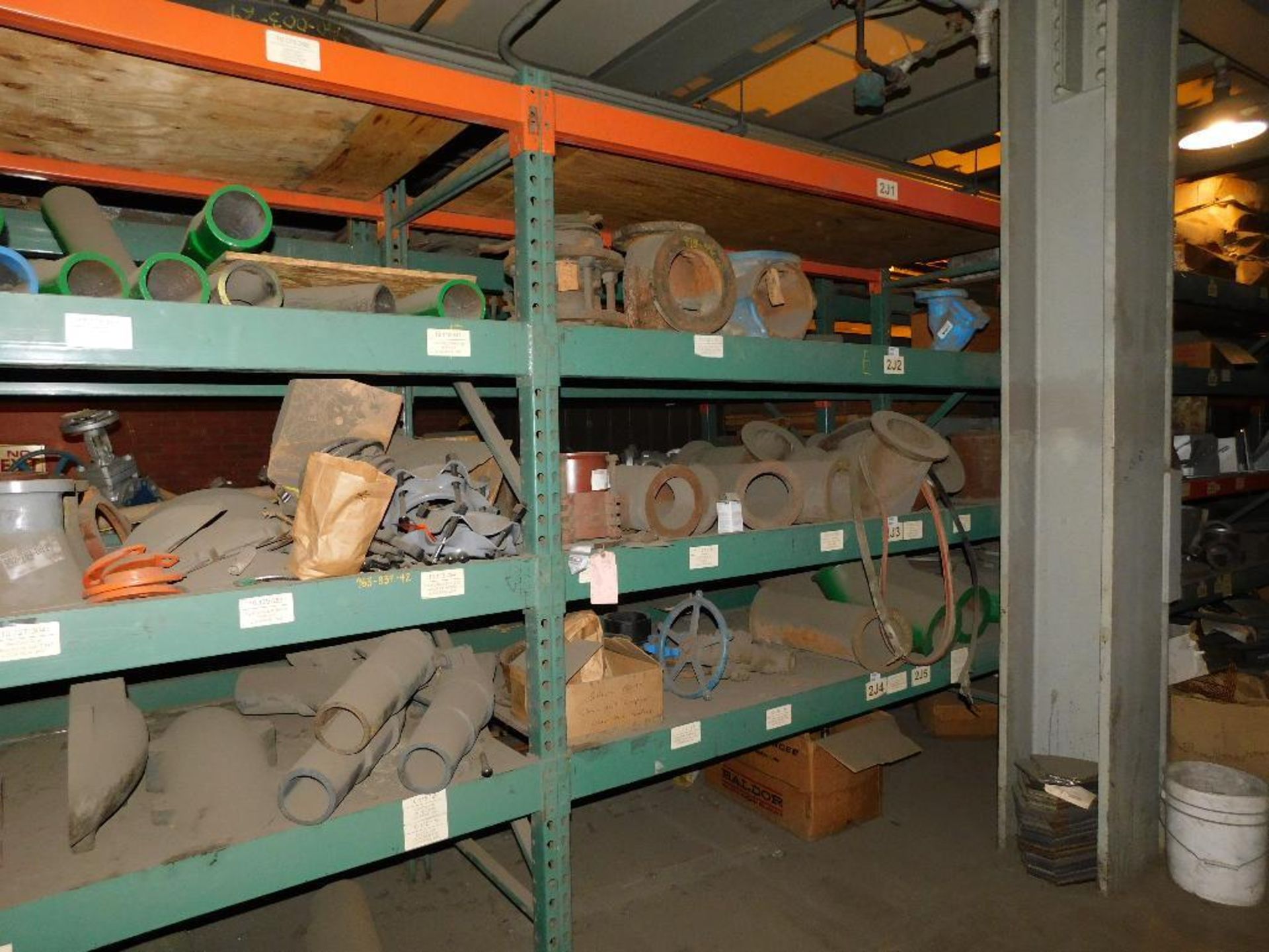 Assortes (2) Ros 8' Pallet Rack with Contents of Conveyor and Pump Parts. - Image 4 of 5