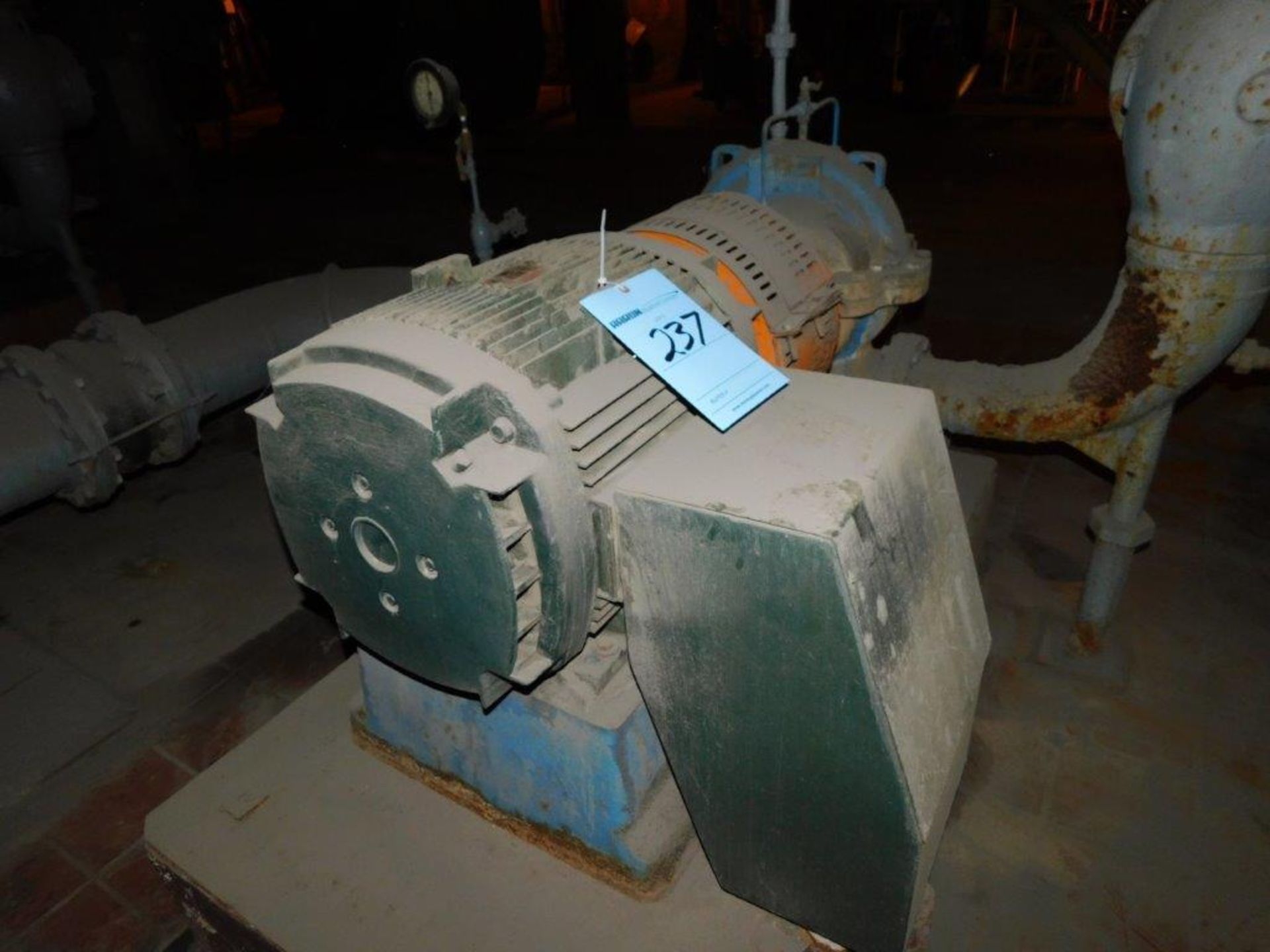 Qty. (2) 60 HP Goulds Pumps.