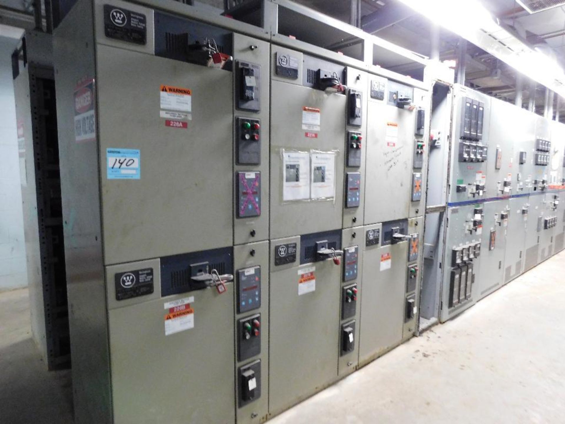 Qty. (7) Partially Disassembled Motor Control Centers. - Image 2 of 3