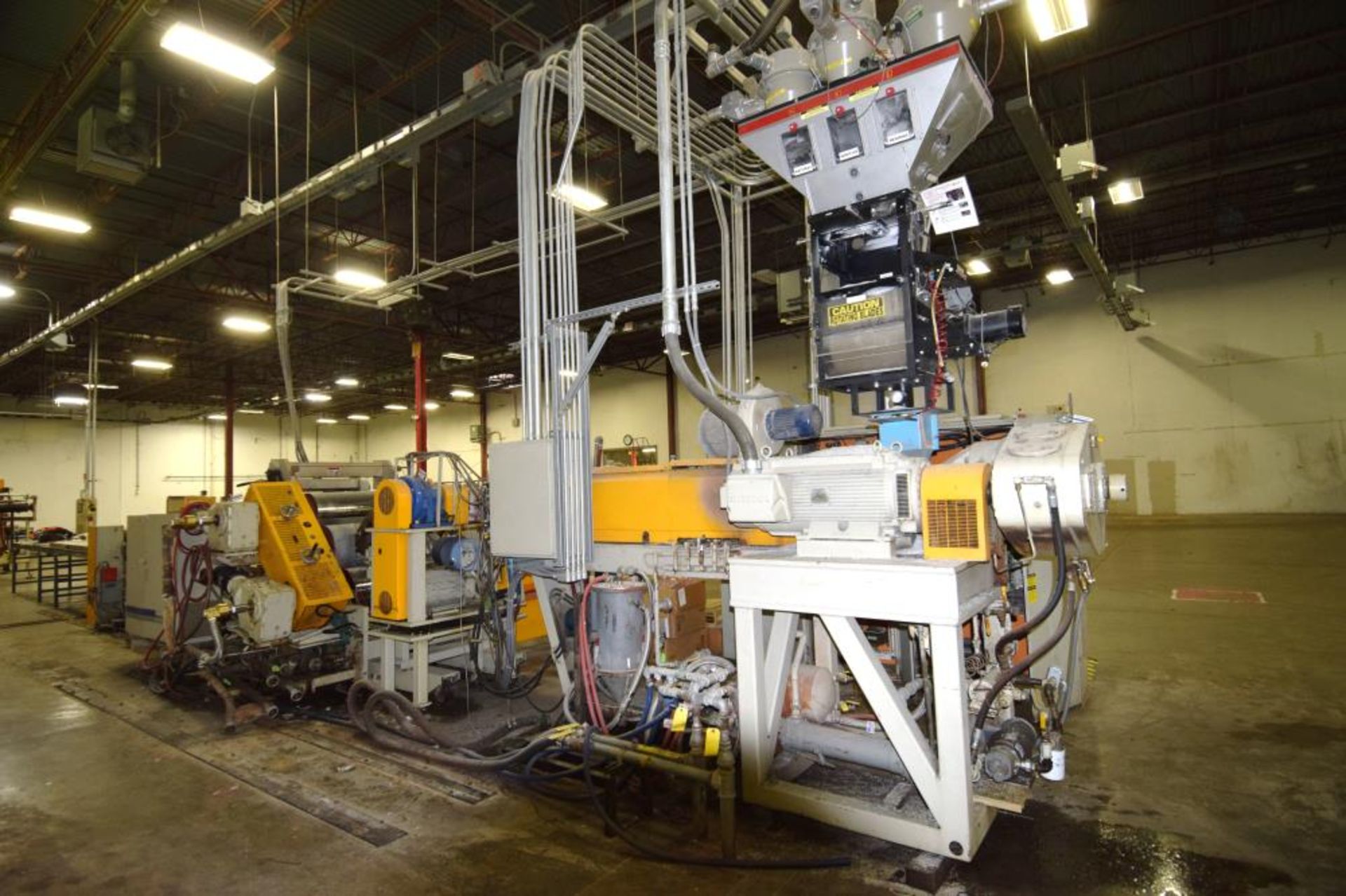 Battenfeld Gloucester 36" Wide Inclined Sheet Extrusion Line - Image 4 of 111
