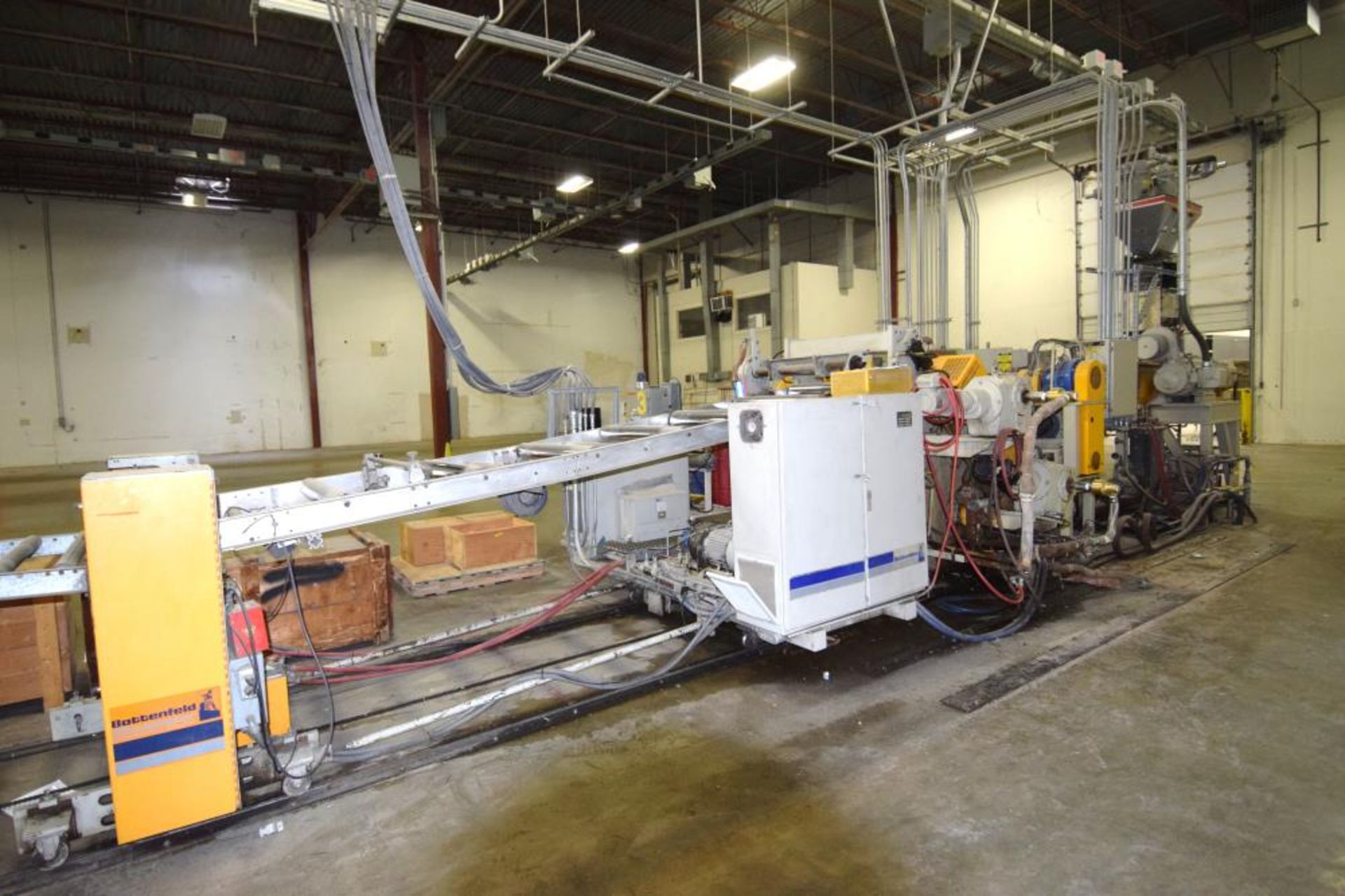 Battenfeld Gloucester 36" Wide Inclined Sheet Extrusion Line - Image 2 of 111