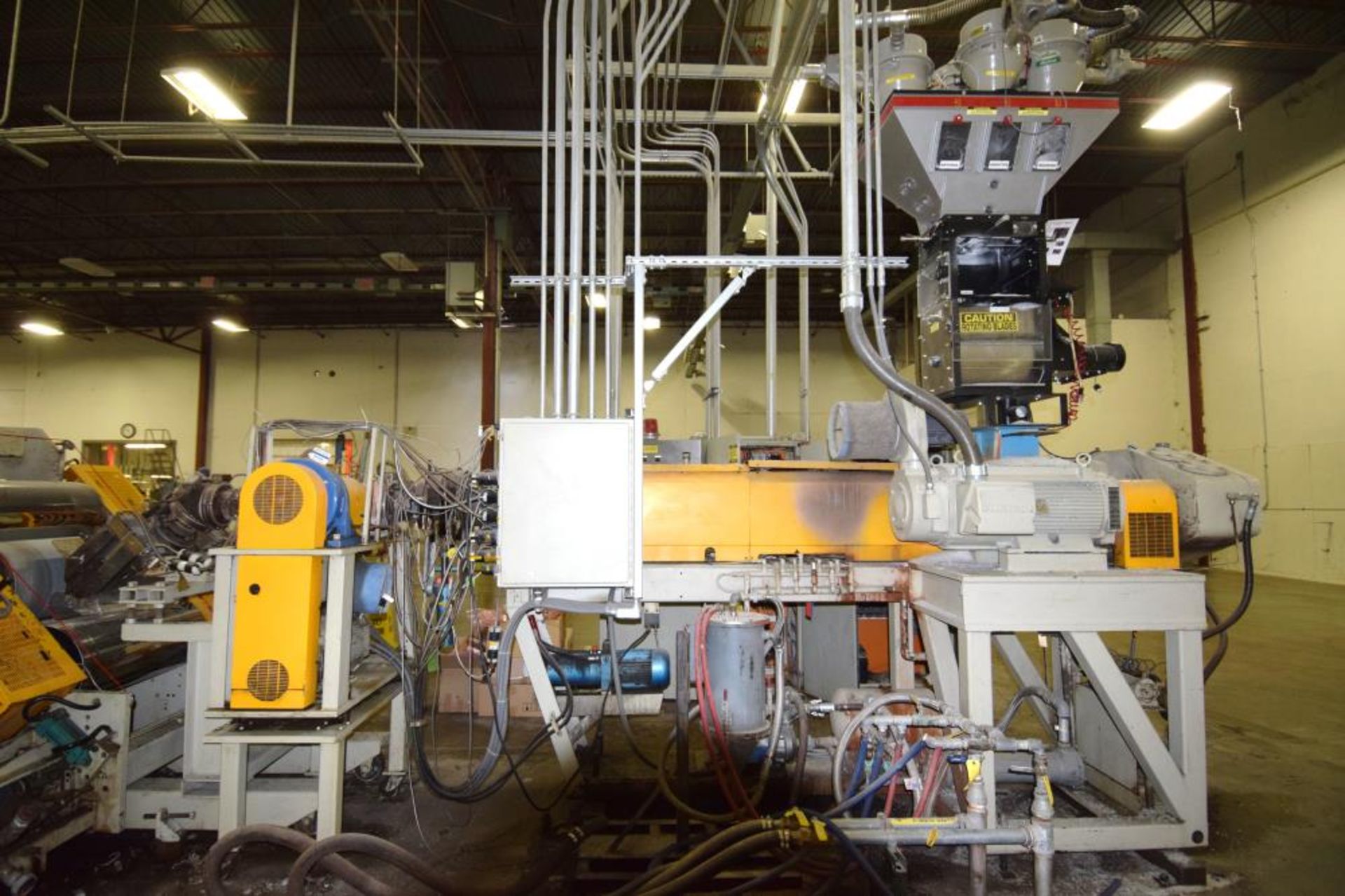 Battenfeld Gloucester 36" Wide Inclined Sheet Extrusion Line - Image 3 of 111
