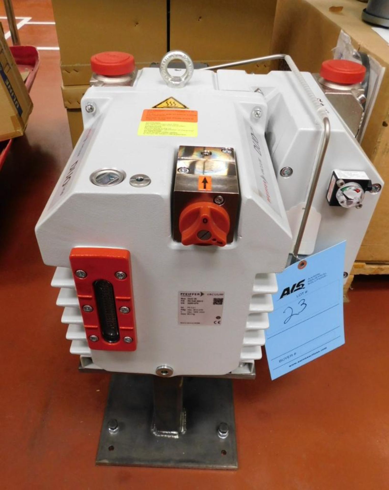 Unused Pfeiffer DuoLine Vacuum Pump - Image 2 of 7