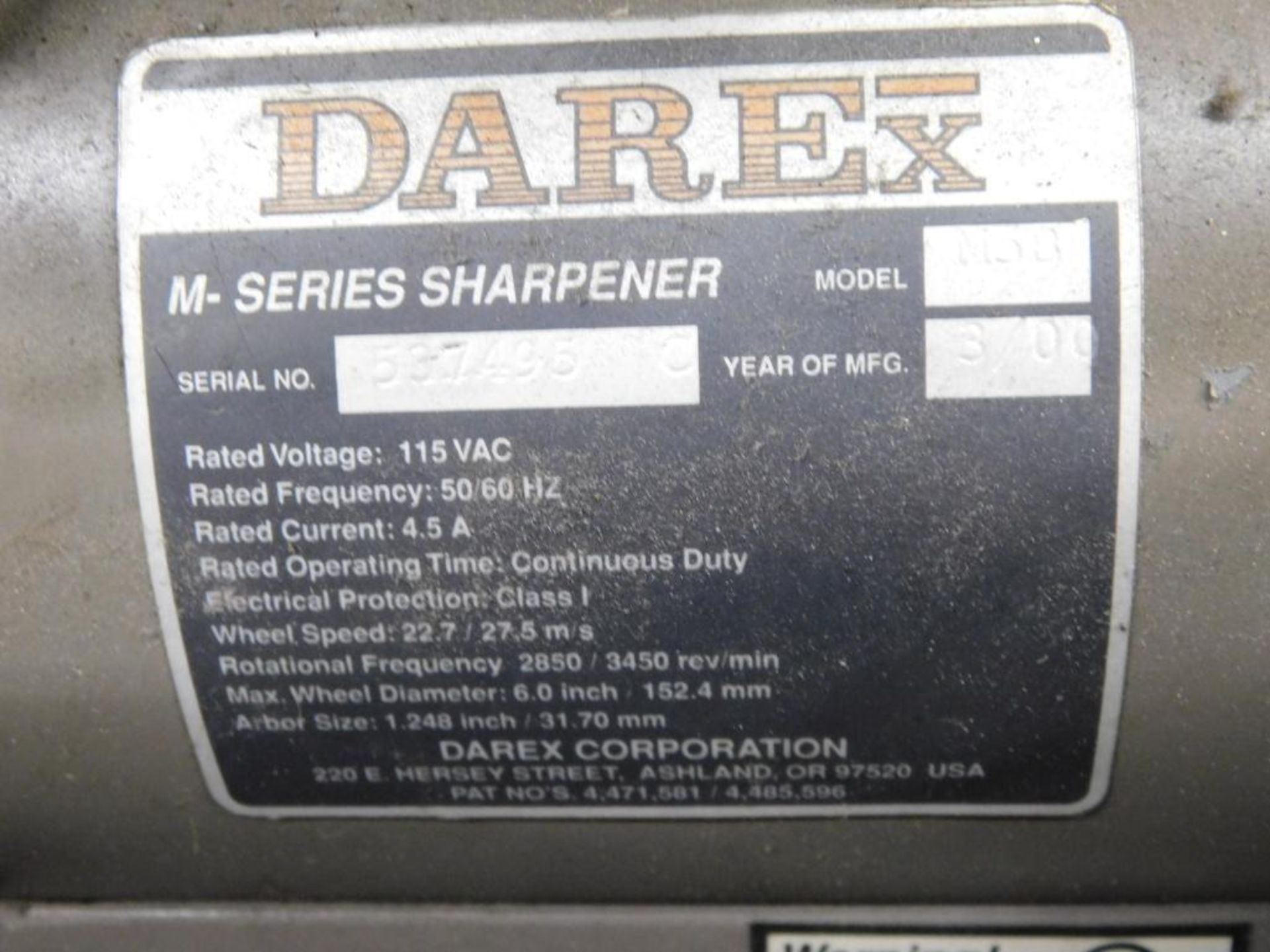 Darex M-Series Sharpener - Image 4 of 4