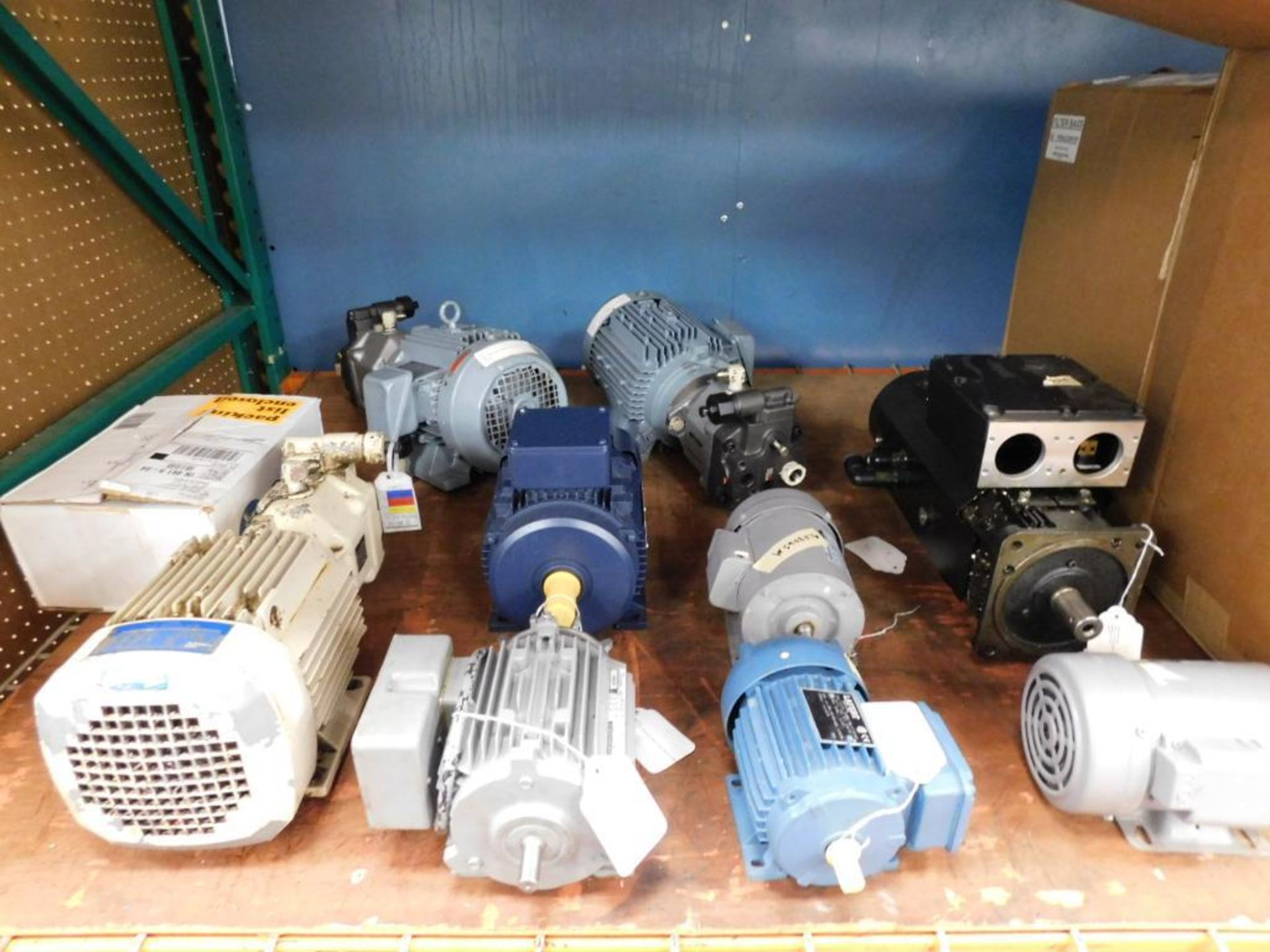 Assorted 3 Phase Motors