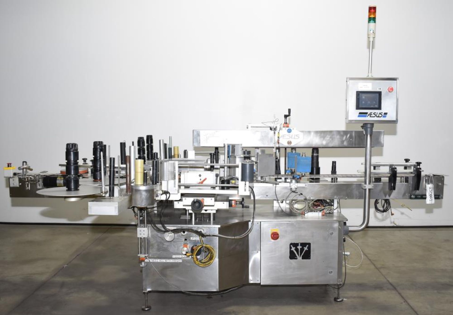 Aesus Pressure Sensitive Wraparound Labeler