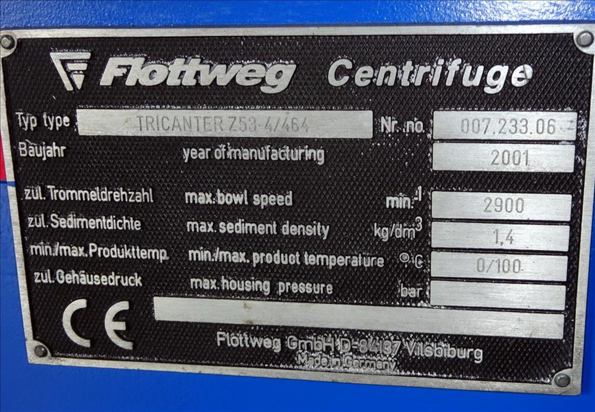 Flottweg Tricanter Centrifuge - Image 44 of 49