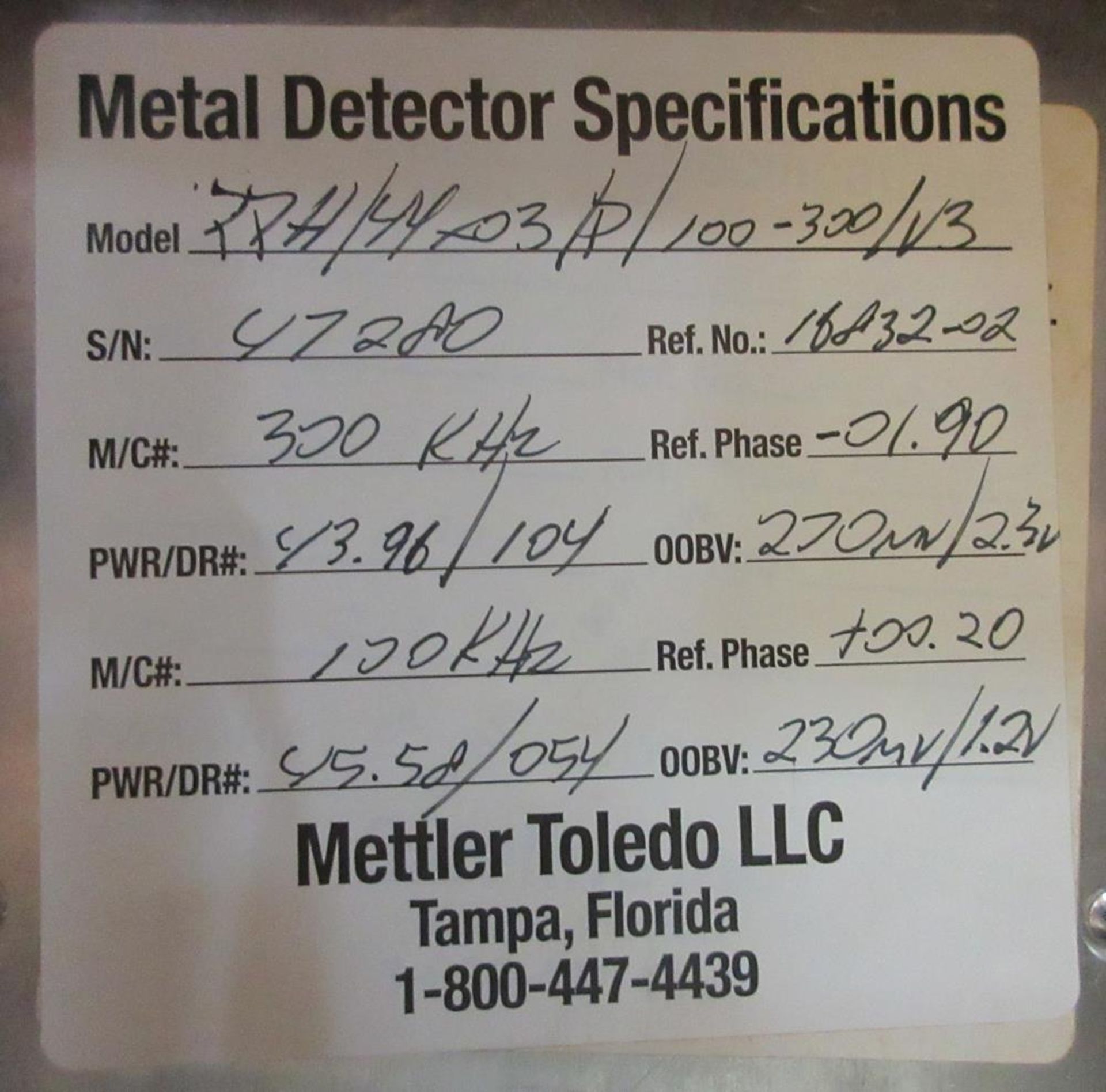 Safeline Metal Detector - Image 10 of 10