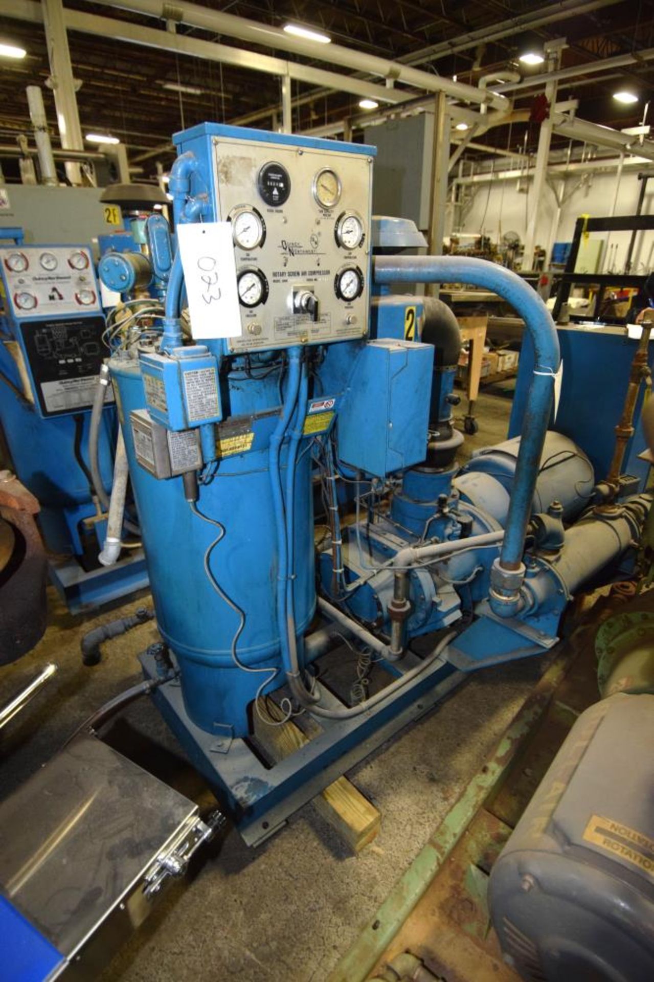 Rodgers Machinery Quincy Northwest Rotary Screw Compressor