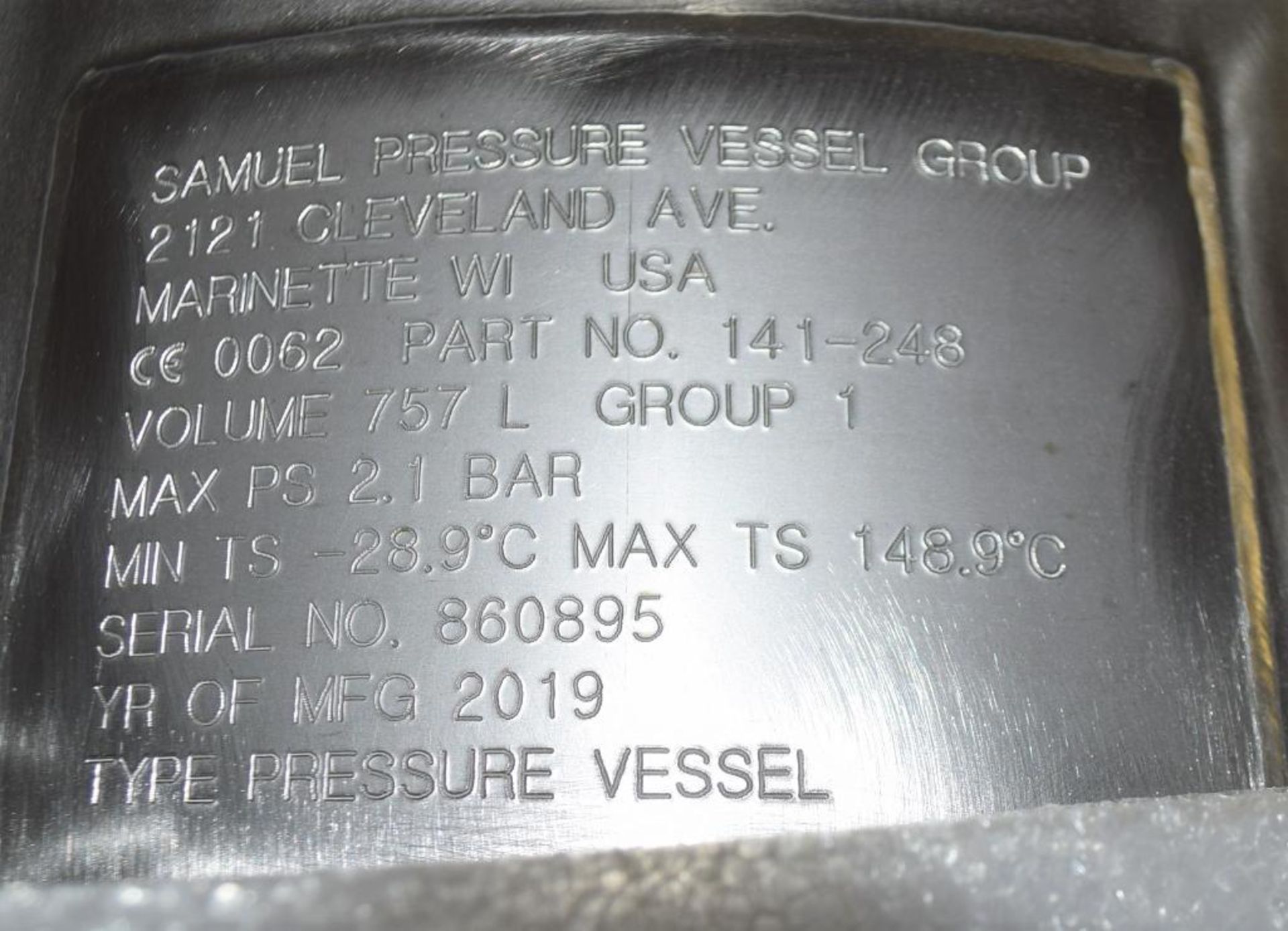 UNUSED Samuel Pressure Vessel Group Bolt Together Distillation Column - Image 8 of 11