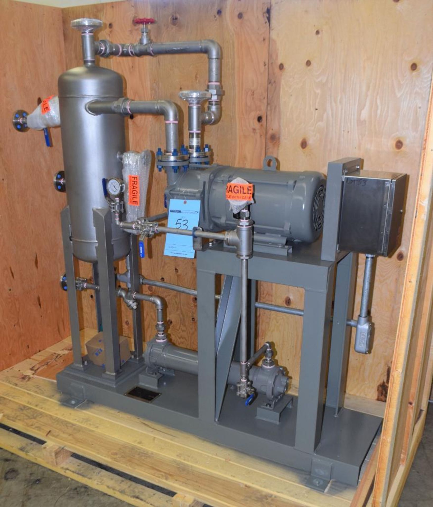 UNUSED Flowserve Simplex Vacuum System - Image 2 of 10