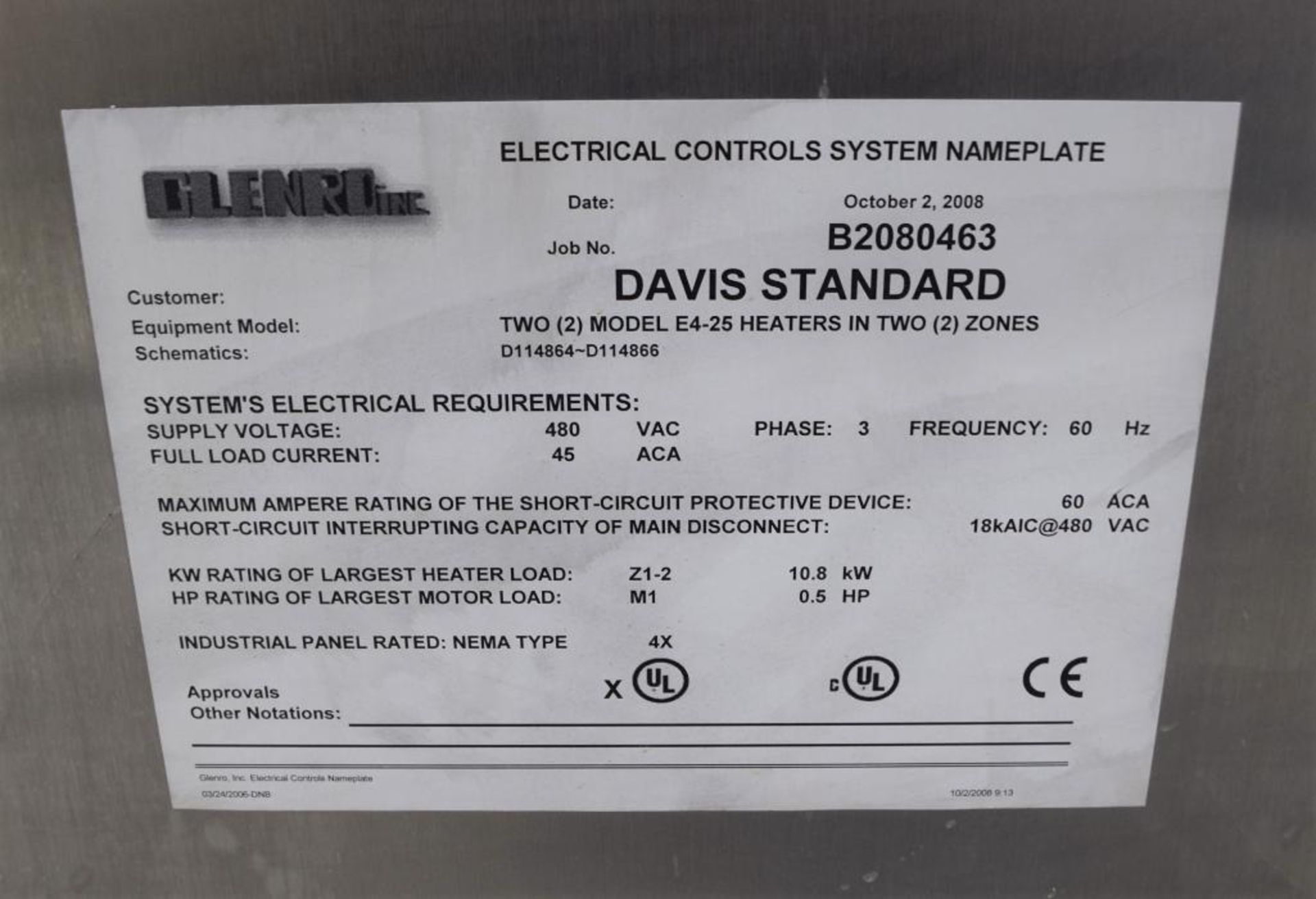 Davis Standard Medical Tubing Extrusion Line - Image 45 of 71