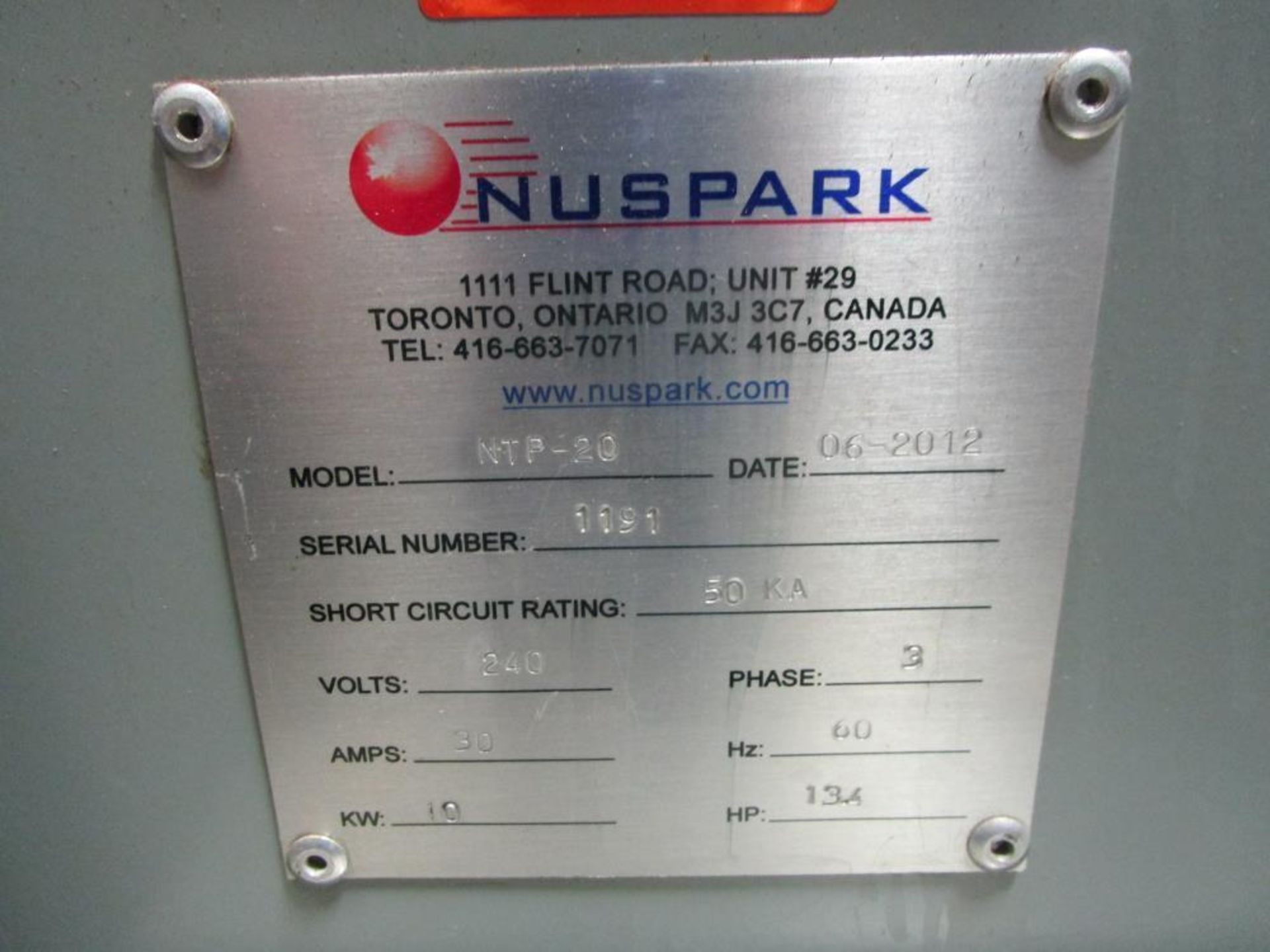 Nuspark Triseal Carton Closer Model NTP-210 - Image 10 of 11