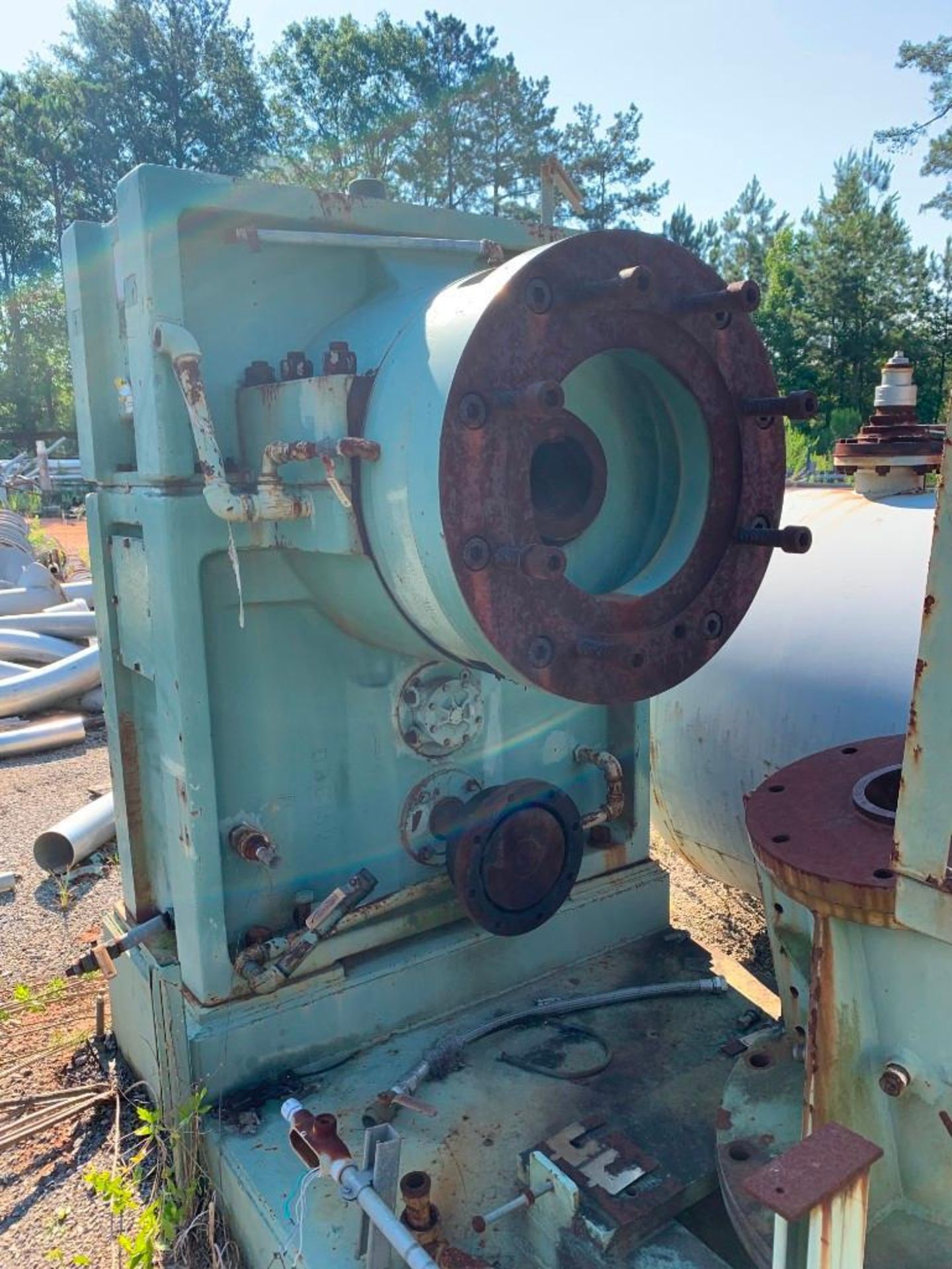 Sterling 6" Extruder Gearbox and Base. Lufkin Gearbox 11.8/1 Ratio. Serial Number -460902. Includes - Image 5 of 10