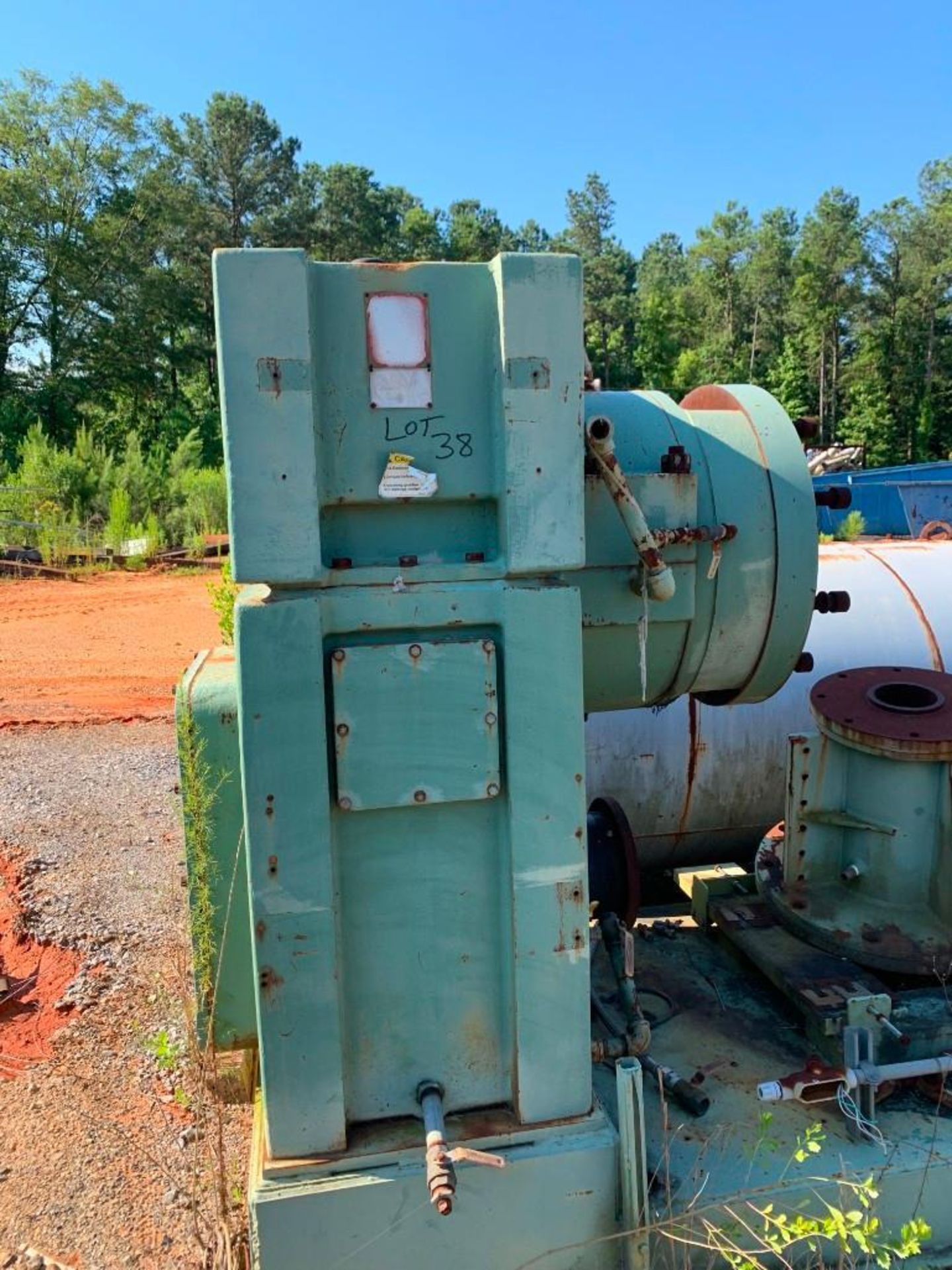 Sterling 6" Extruder Gearbox and Base. Lufkin Gearbox 11.8/1 Ratio. Serial Number -460902. Includes - Image 4 of 10