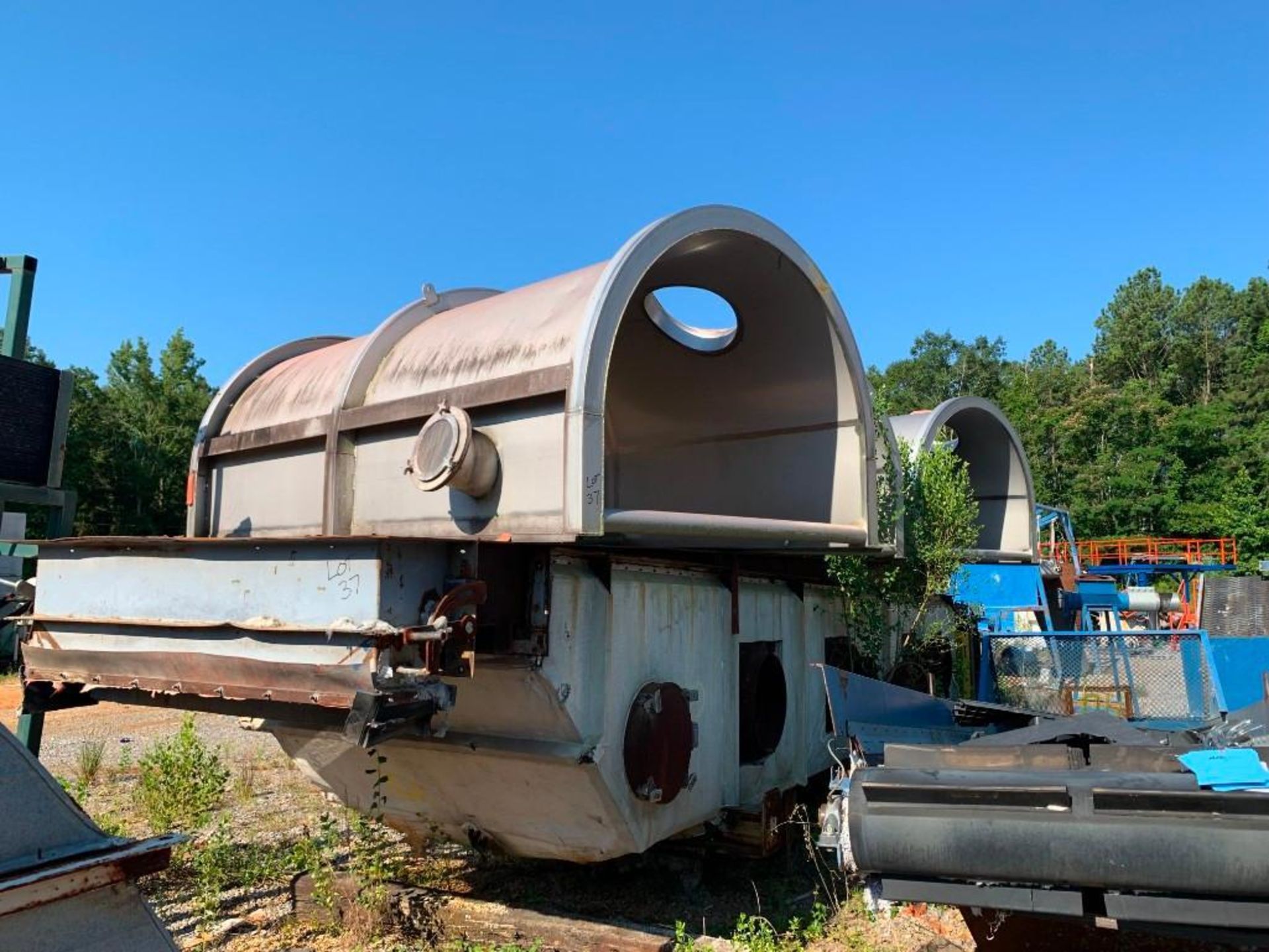 Carrier Continuous Fluid Bed Dryer. Model QAD/C-7260. Serial Number - 22306. Built 1992. Carbon Stee - Image 2 of 7