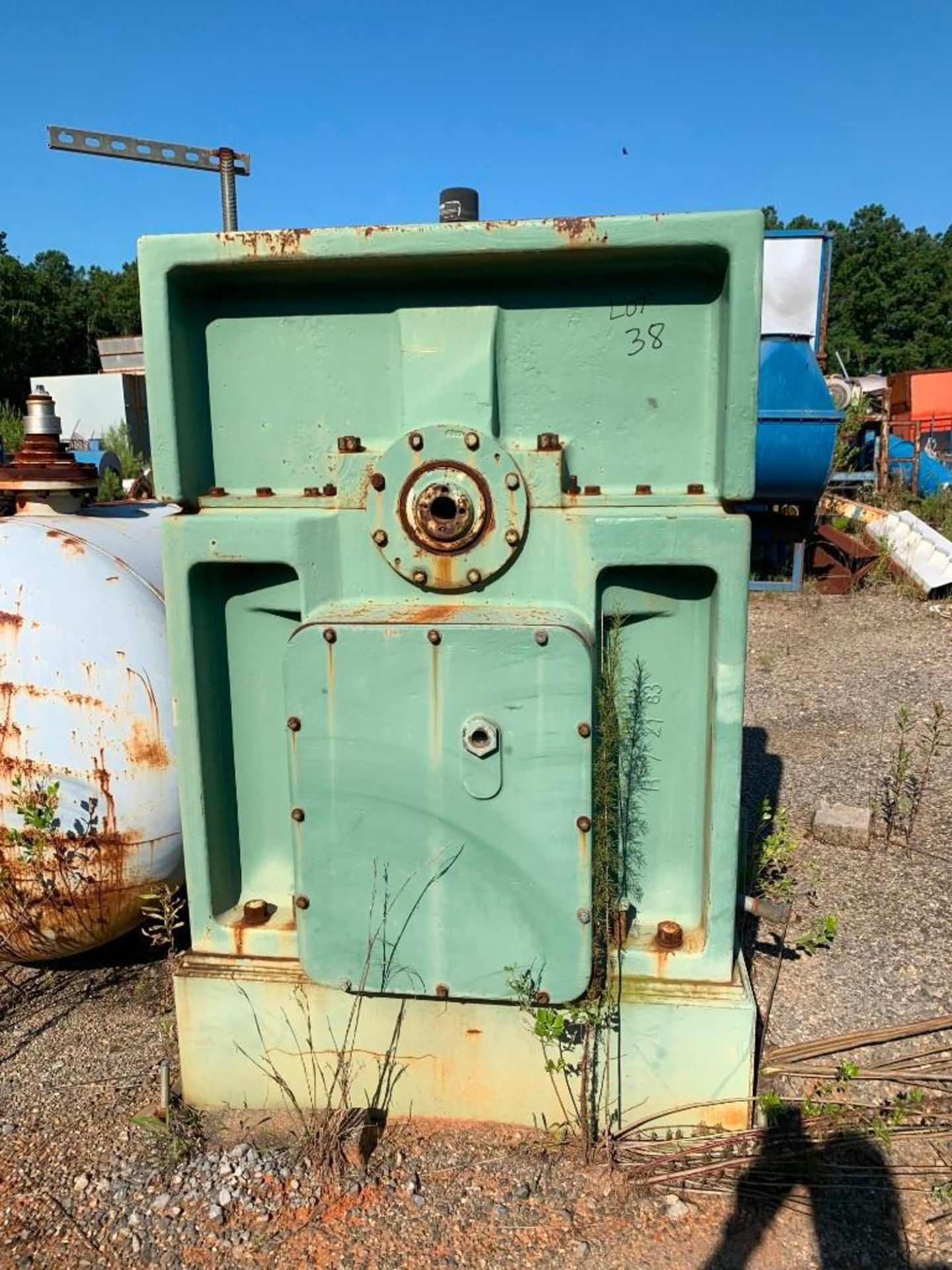 Sterling 6" Extruder Gearbox and Base. Lufkin Gearbox 11.8/1 Ratio. Serial Number -460902. Includes - Image 3 of 10