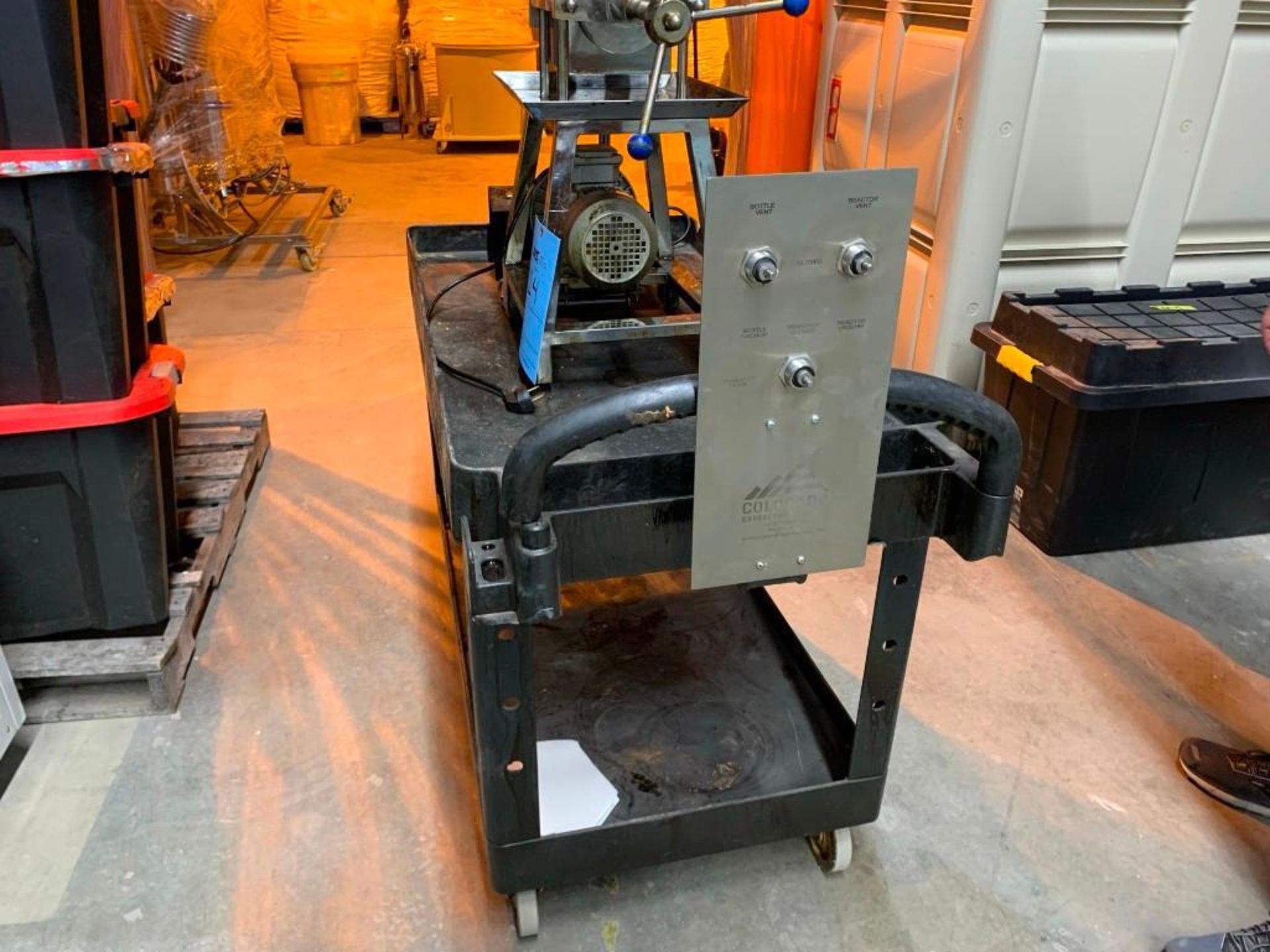 NIS FILTER PRESS MODEL WBG-1, S/N 1804060 - Image 8 of 9