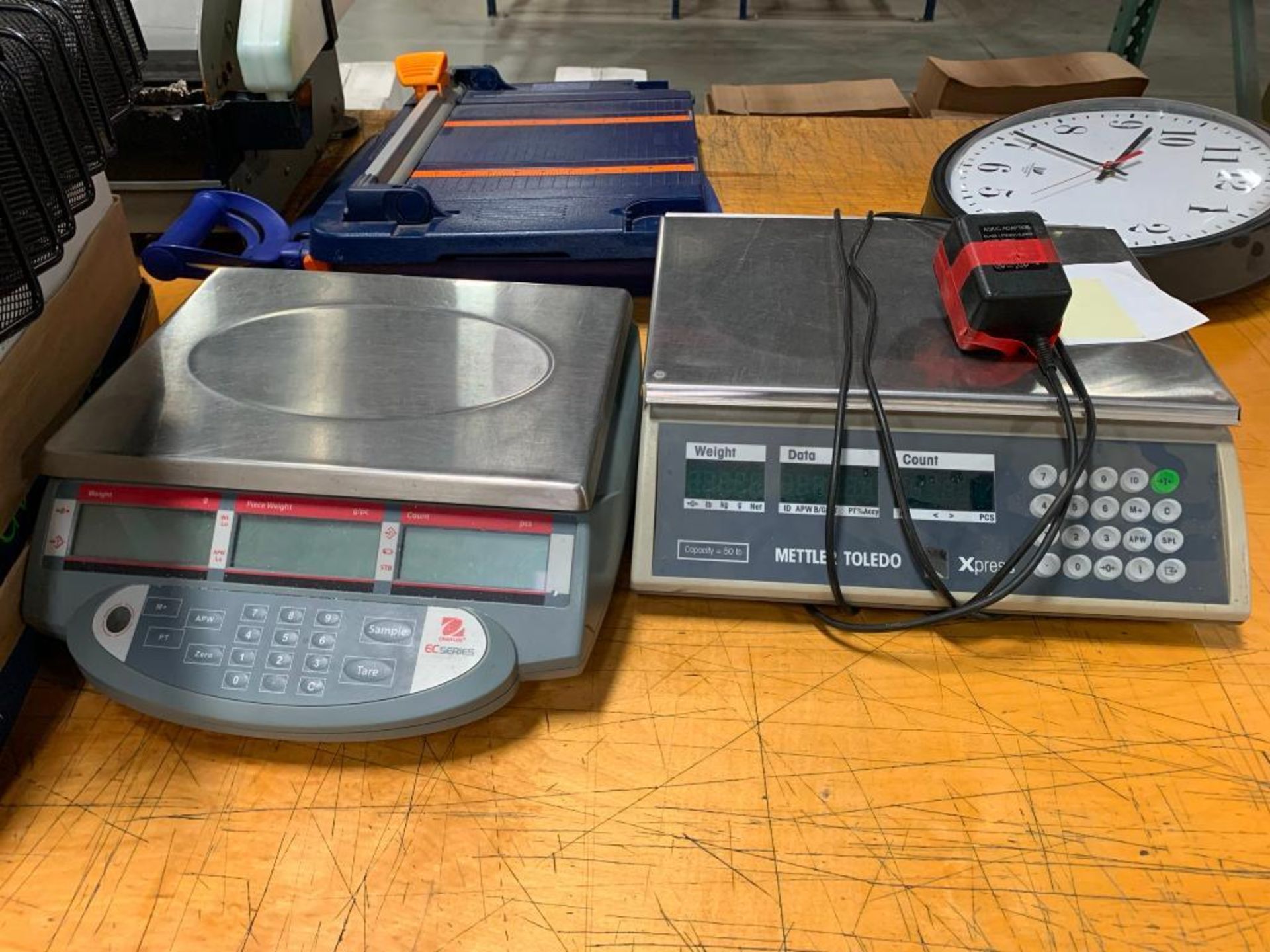 LOT: (2) Benchtop Digital Scales, (3) Better Packages Machines, and Assorted Office Supplies on (2) - Image 3 of 10