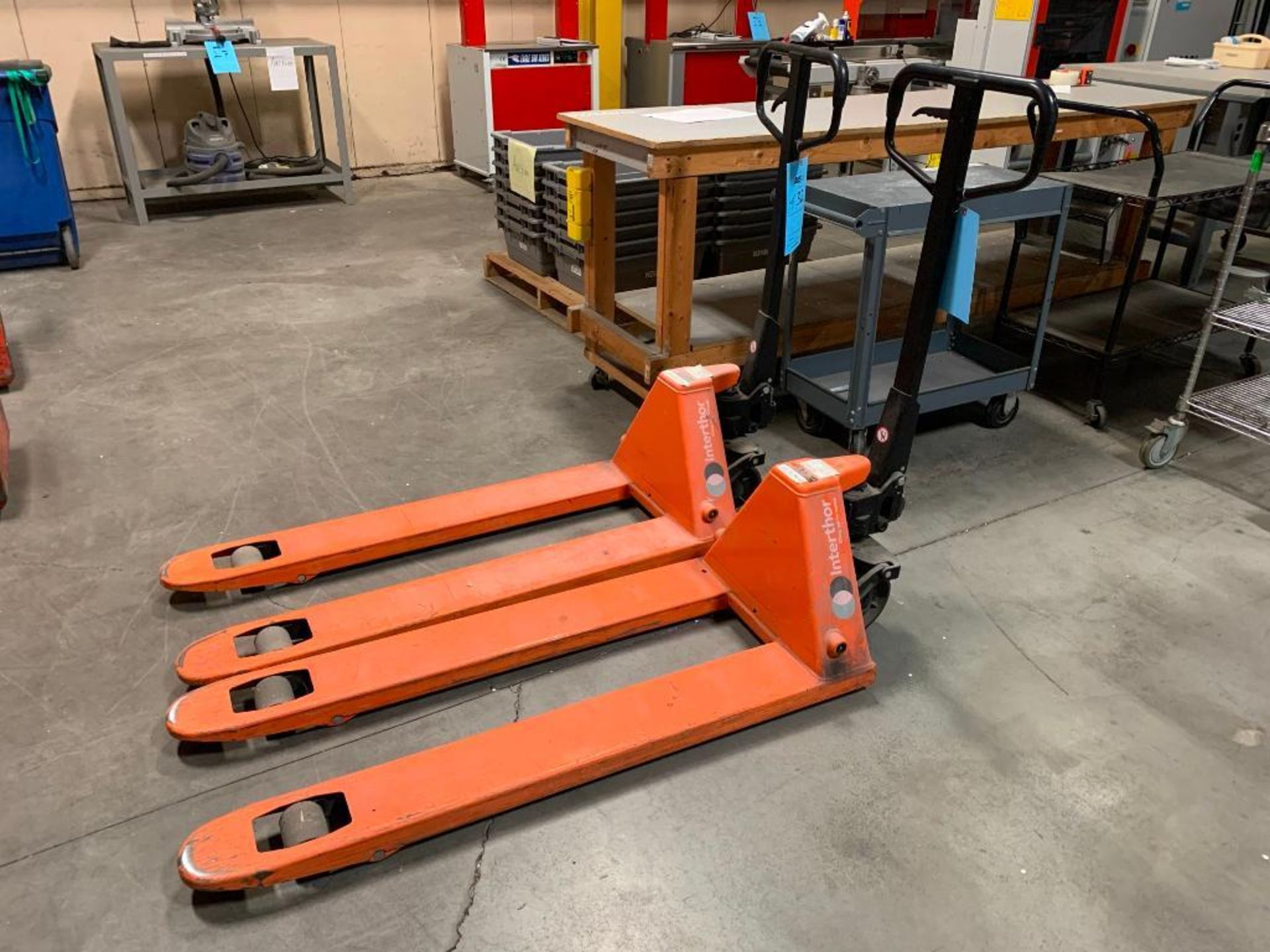 LOT: (2) Interthor 5500 Lbs. Pallet Jacks