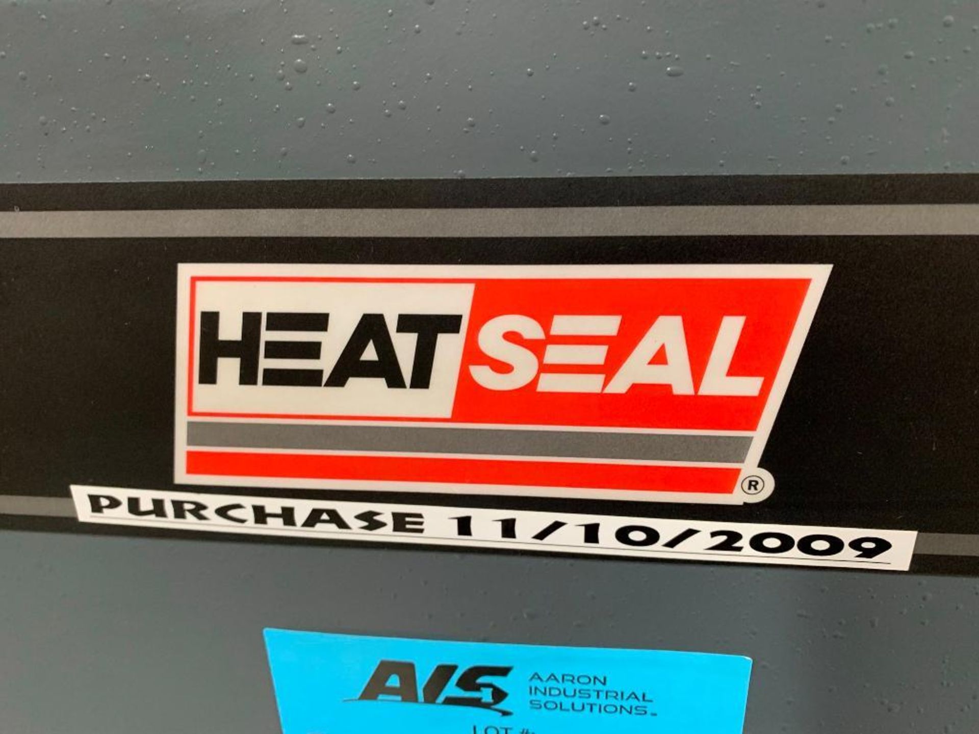 2009 Heat Seal Combination Shrink Wrap System and Heat Shrink Tunnel Model HS-115/8 1P, S/N S1A19782 - Image 7 of 7