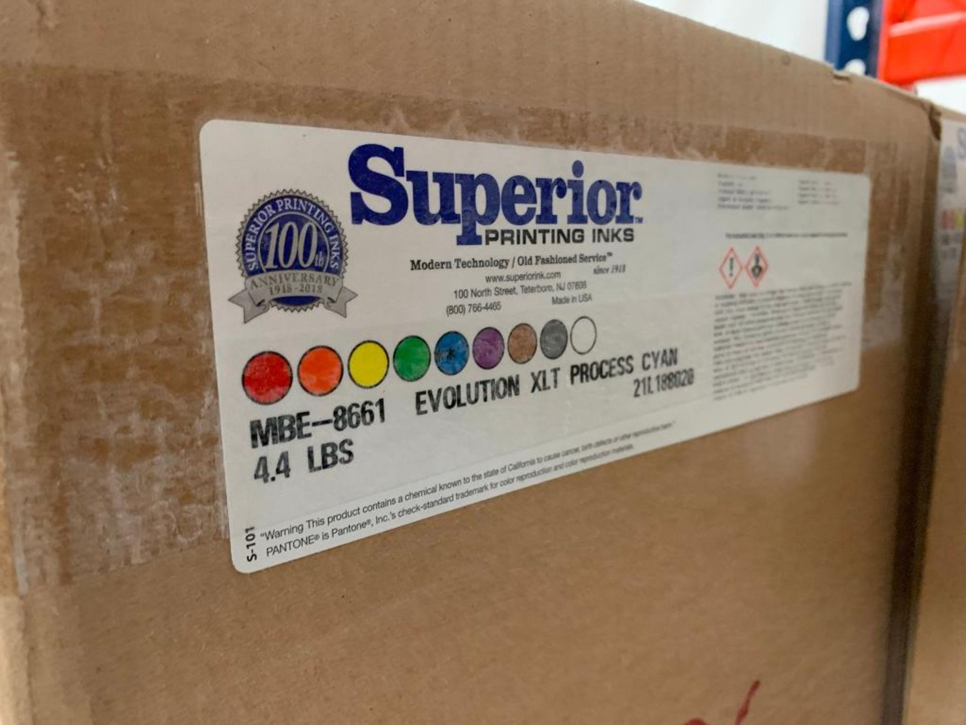 LOT: Assorted Superior Ink in 4.4-Lbs Tubes and in Assorted Colors (in boxes) - Image 2 of 10