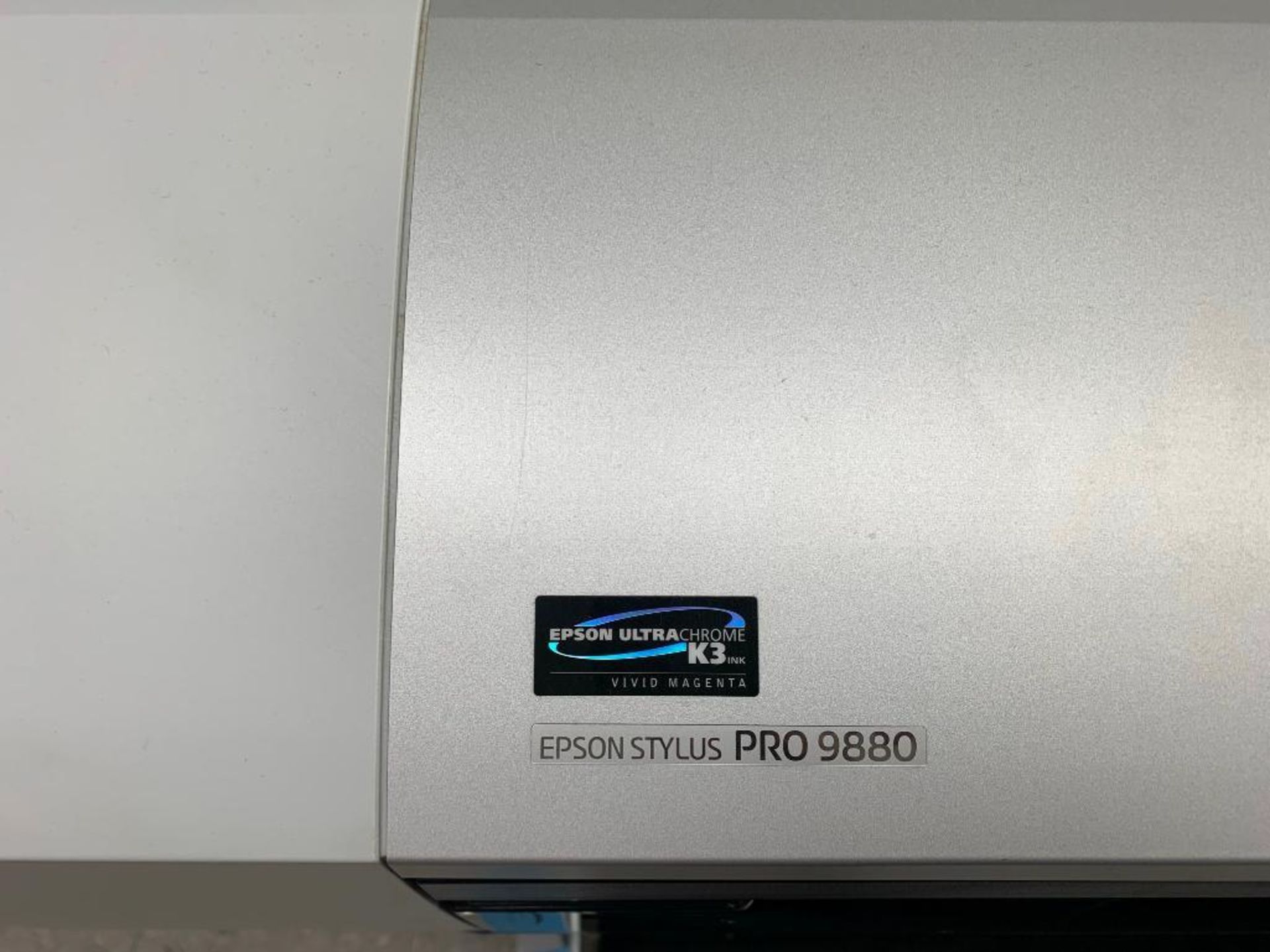 2015 Epson Stylus Pro 9880 Ink Jet Proofer, S/N JZ20011733 - Image 4 of 5