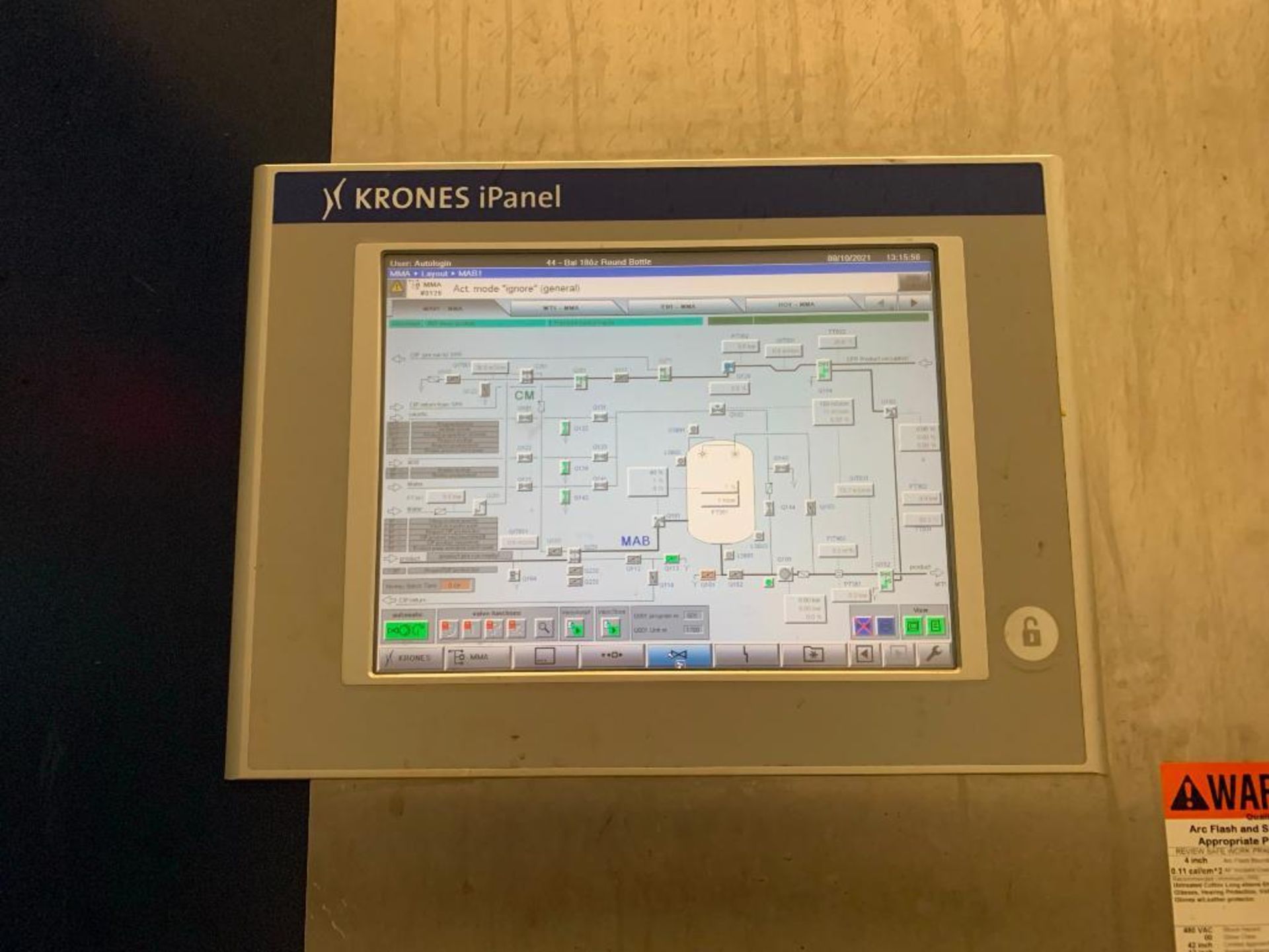 Krones AquaAsept Sterile Water Ultra-High Temperature Processor (UHT) Model VarioAsept (2007) - Image 3 of 11