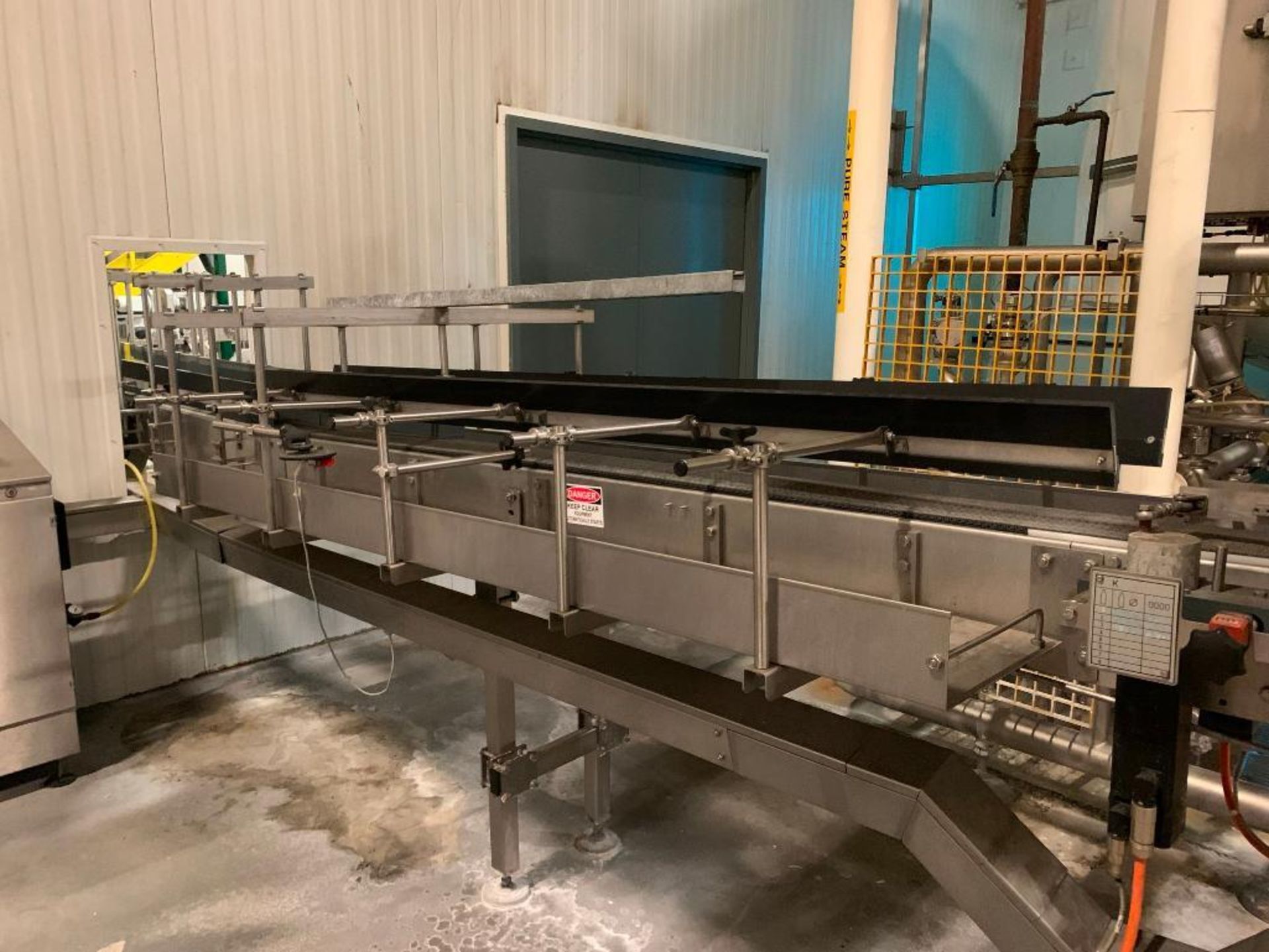 LOT: All Krones Synco Bottle Conveyor in Filling Room - Image 3 of 7