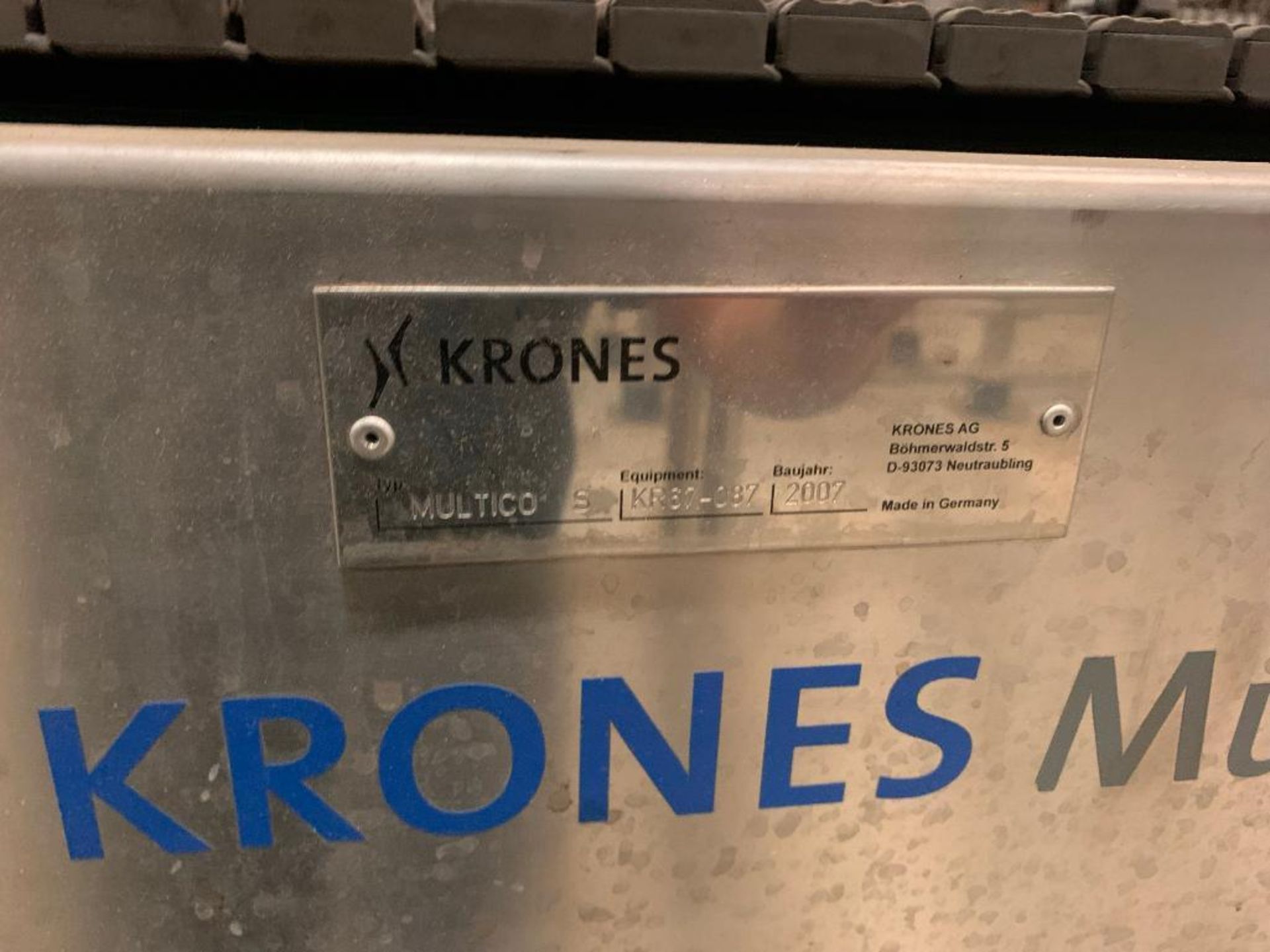 LOT: All Krones Multico S Full Case Conveyor throughout Packaging Area - Image 18 of 20