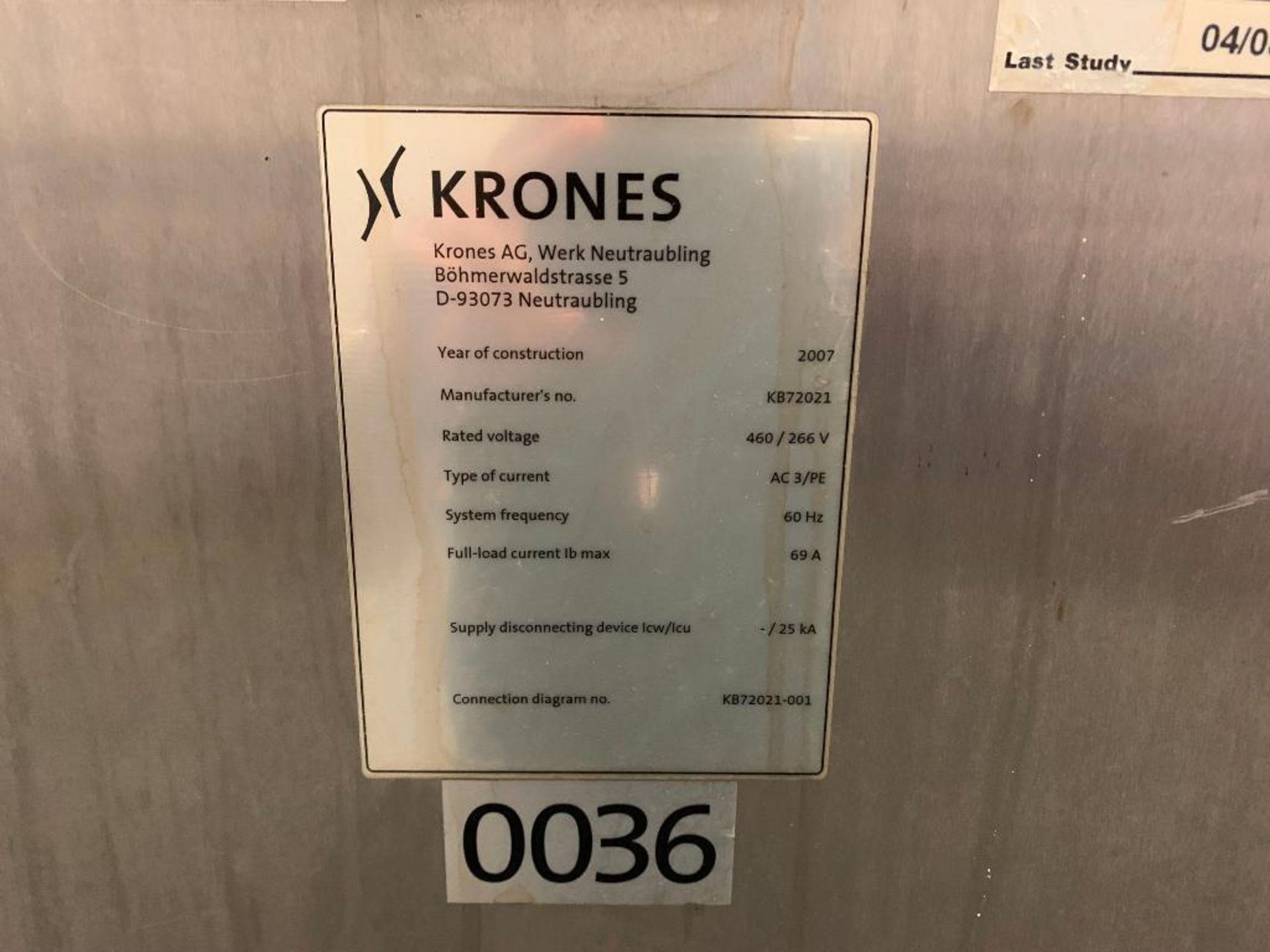 Krones AquaAsept Sterile Water Ultra-High Temperature Processor (UHT) Model VarioAsept (2007) - Image 11 of 11