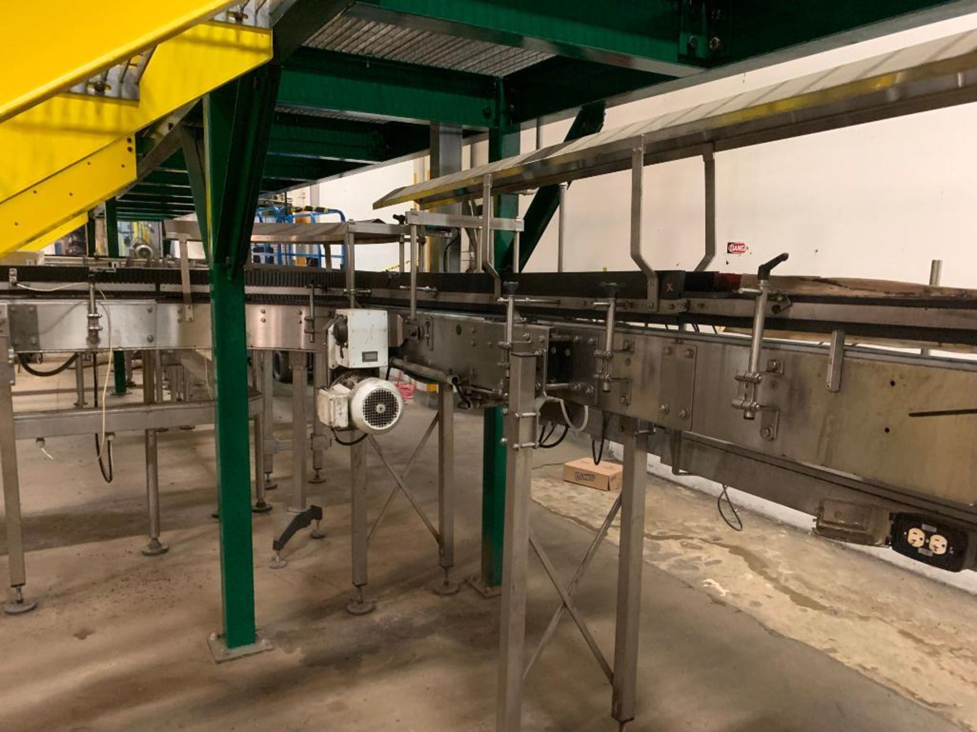 LOT: All Krones Synco Bottle Conveyor & Hartness Bottle Conveyor throughout Packaging Area - Image 13 of 15