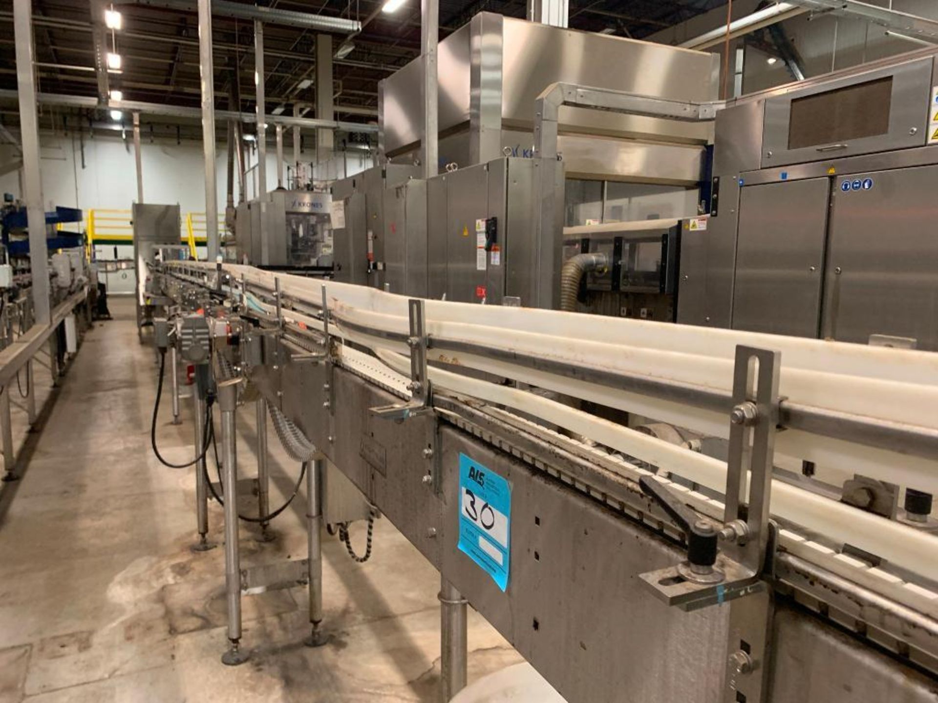 LOT: All Krones Synco Bottle Conveyor & Hartness Bottle Conveyor throughout Packaging Area - Image 9 of 15