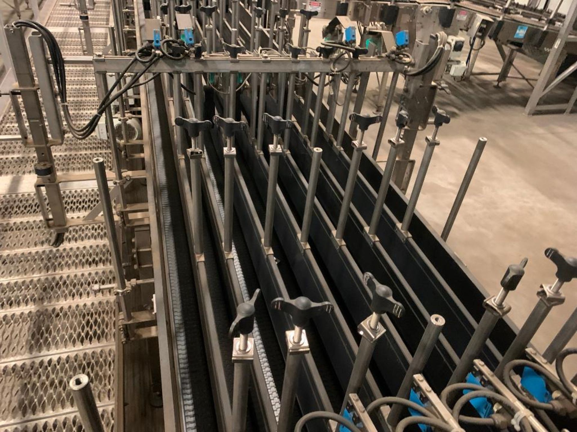 LOT: All Krones Bottle Laner/Diverter Conveyor throughout Packaging Area - Image 3 of 14