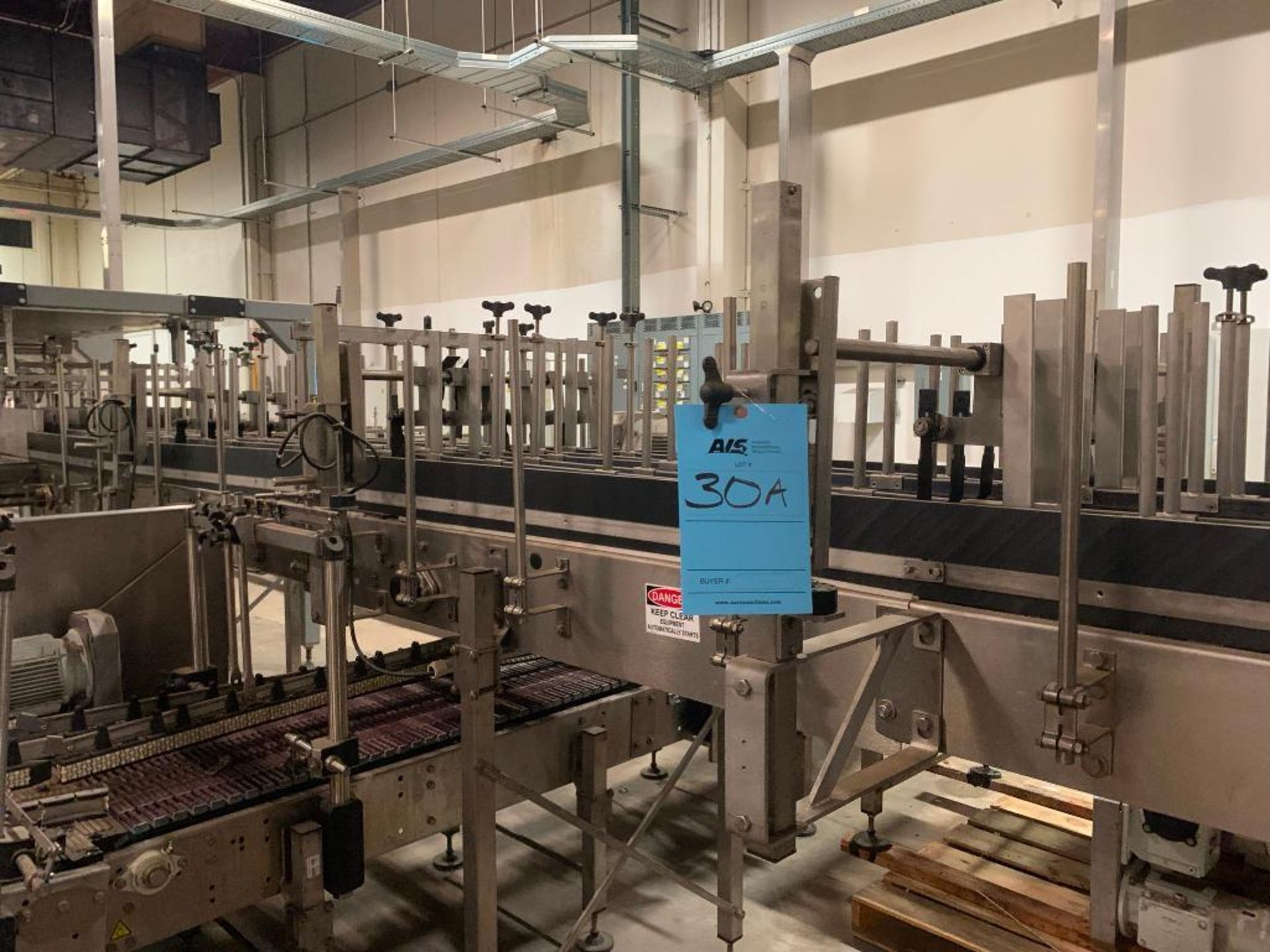 LOT: All Krones Bottle Laner/Diverter Conveyor throughout Packaging Area - Image 12 of 14