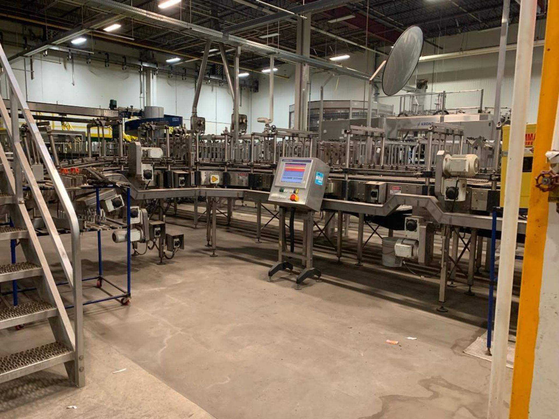 LOT: All Krones Multico S Full Case Conveyor throughout Packaging Area